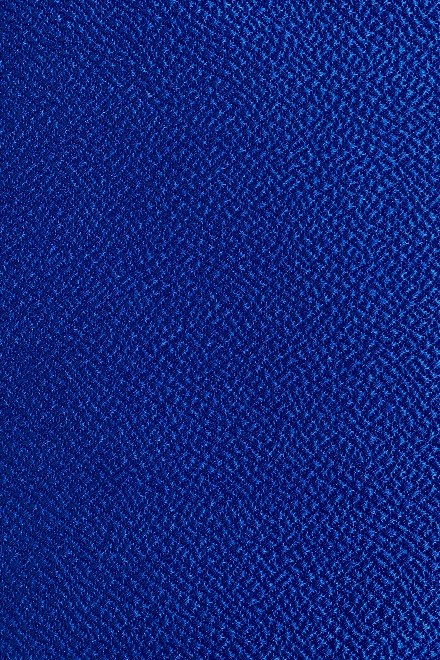 Sapphire Silk & Wool Hammered Satin