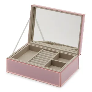 SARA Dusty Rose Large Jewellery Box