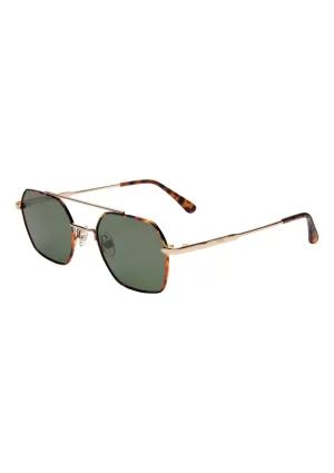 Sara Polarized Sunglasses - Tort Olive