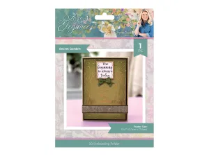 Sara Signature - Age of Elegance - 2D Embossing Folder 5"x7" - Secret Garden