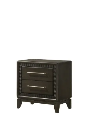 Saratoga - Nightstand - Black