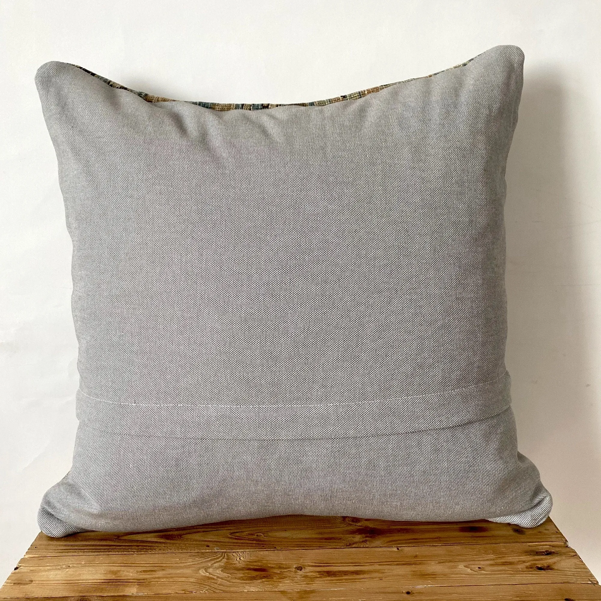 Sarina - Blue Bamboo Silk Pillow Cover