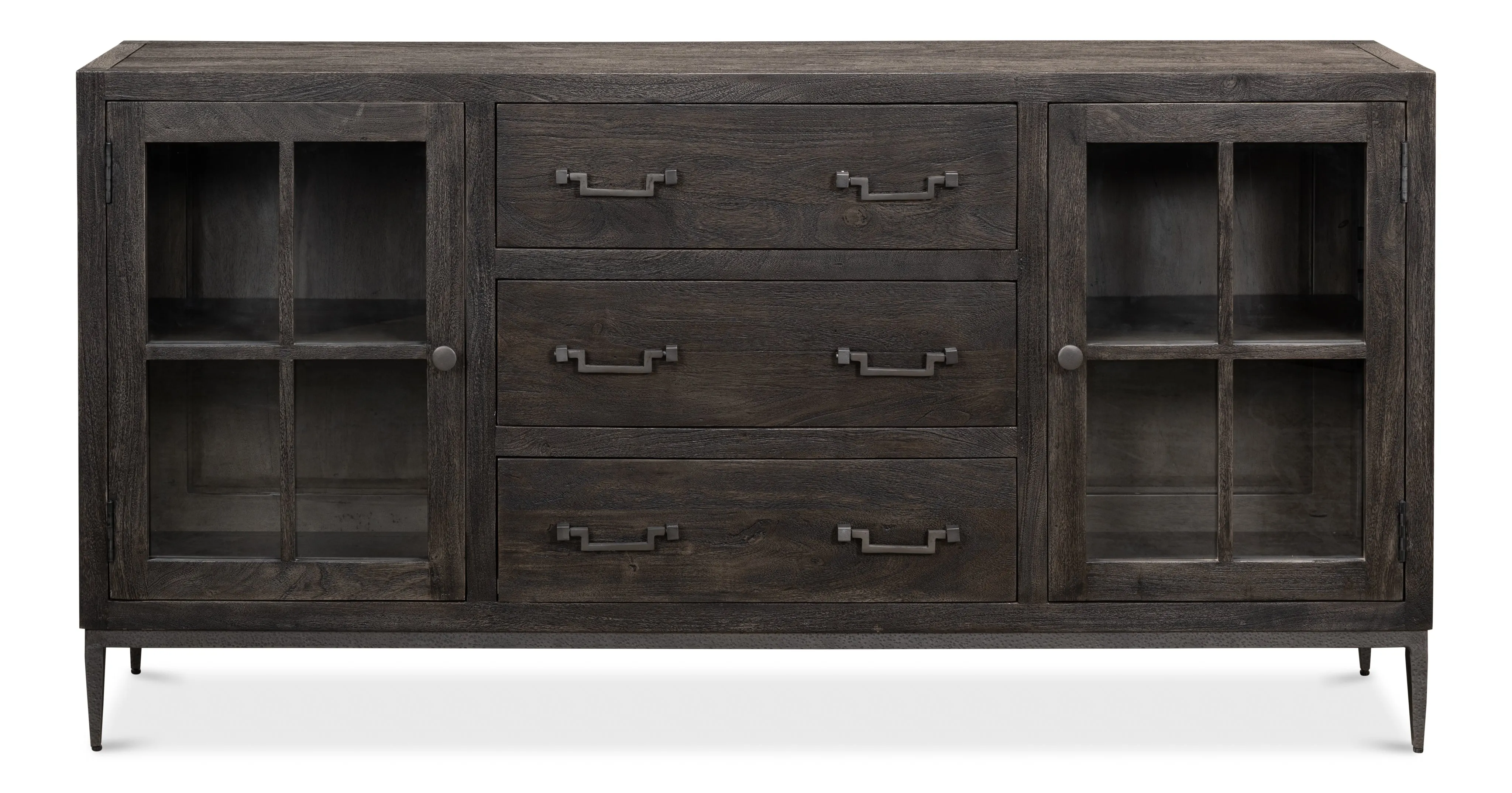 Sarreid - Bauhaus Sideboard - Grey - Traditional