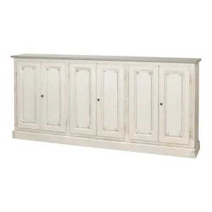 Sarreid - Bellagio Sideboard  96  White/Grey - Grey - Traditional