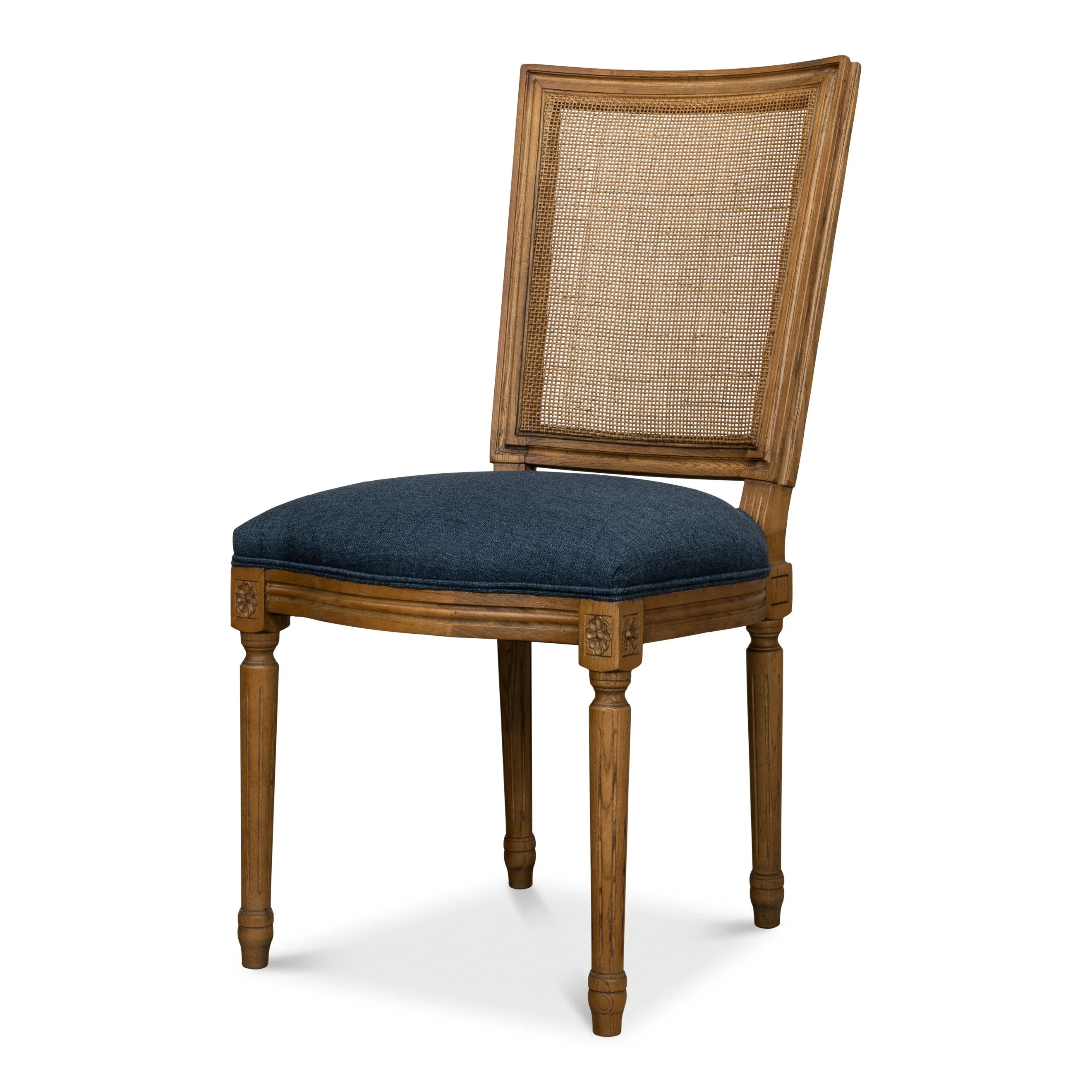 Sarreid - Boyd Side Chair - Blue - Traditional - set of 2