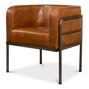 Sarreid - Breda Chair - Brown - Contemporary