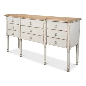 Sarreid - Celine Sideboard - White - Traditional