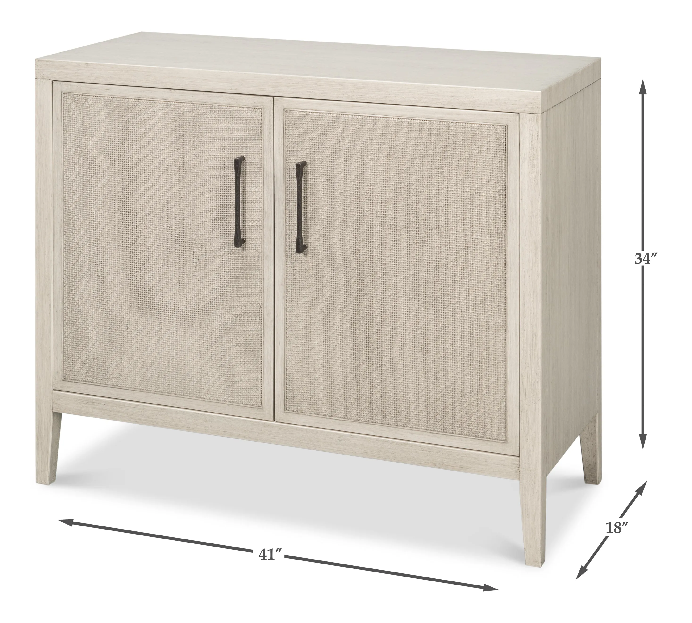 Sarreid - Charity Two Door Sideboard - White - Contemporary