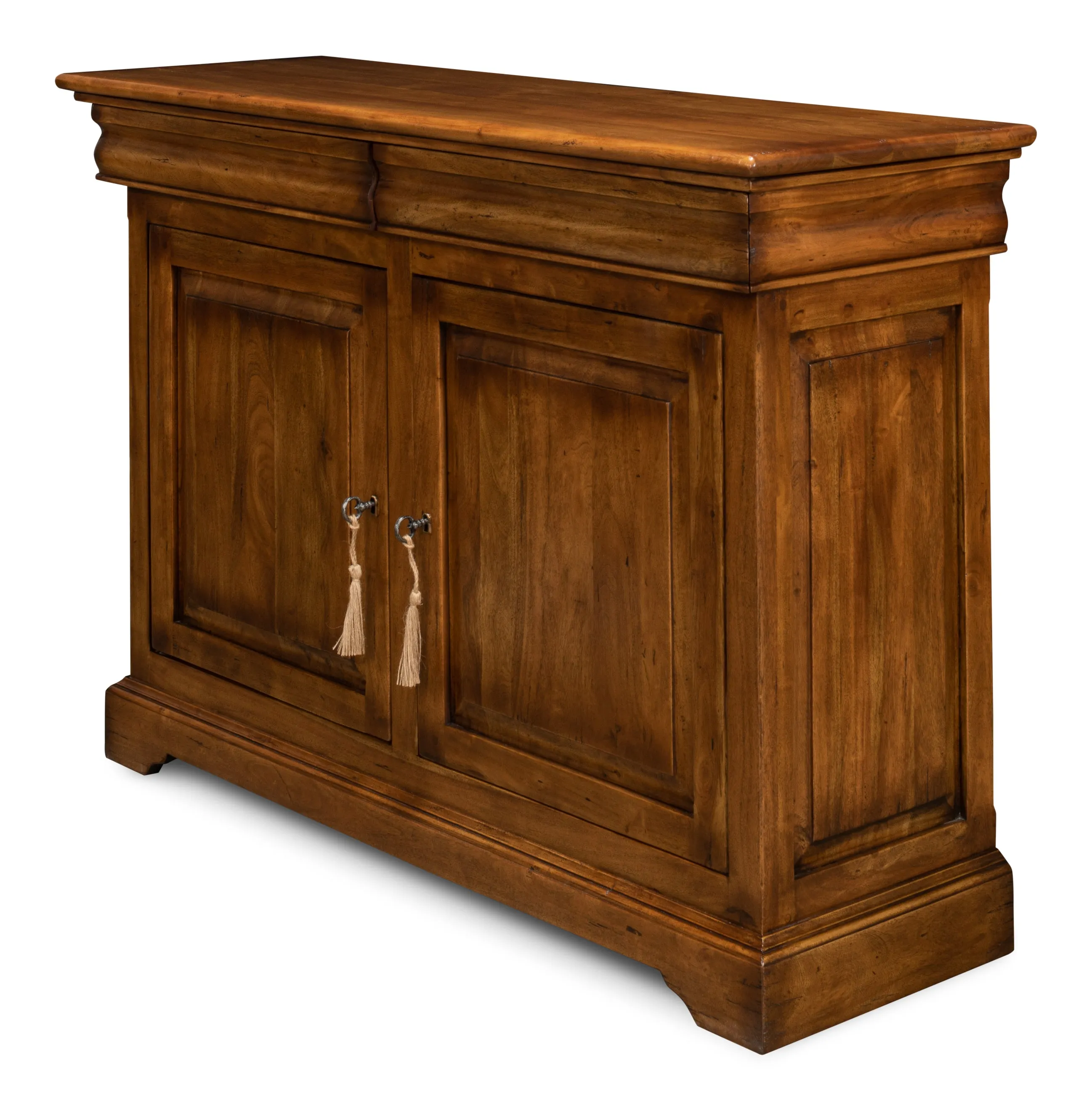 Sarreid - Charterhouse Cabinet  Fruitwood - Brown - Traditional