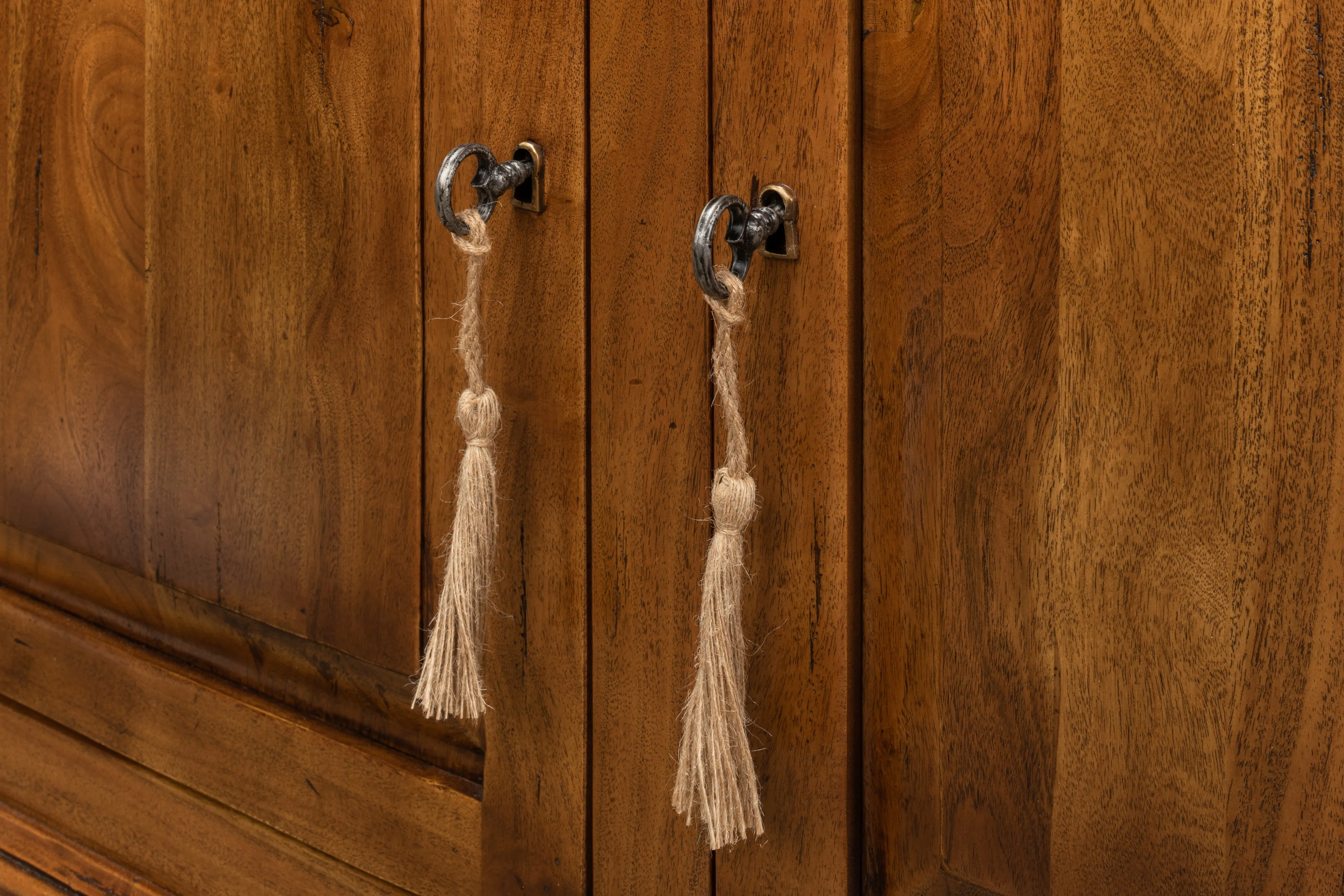 Sarreid - Charterhouse Cabinet  Fruitwood - Brown - Traditional