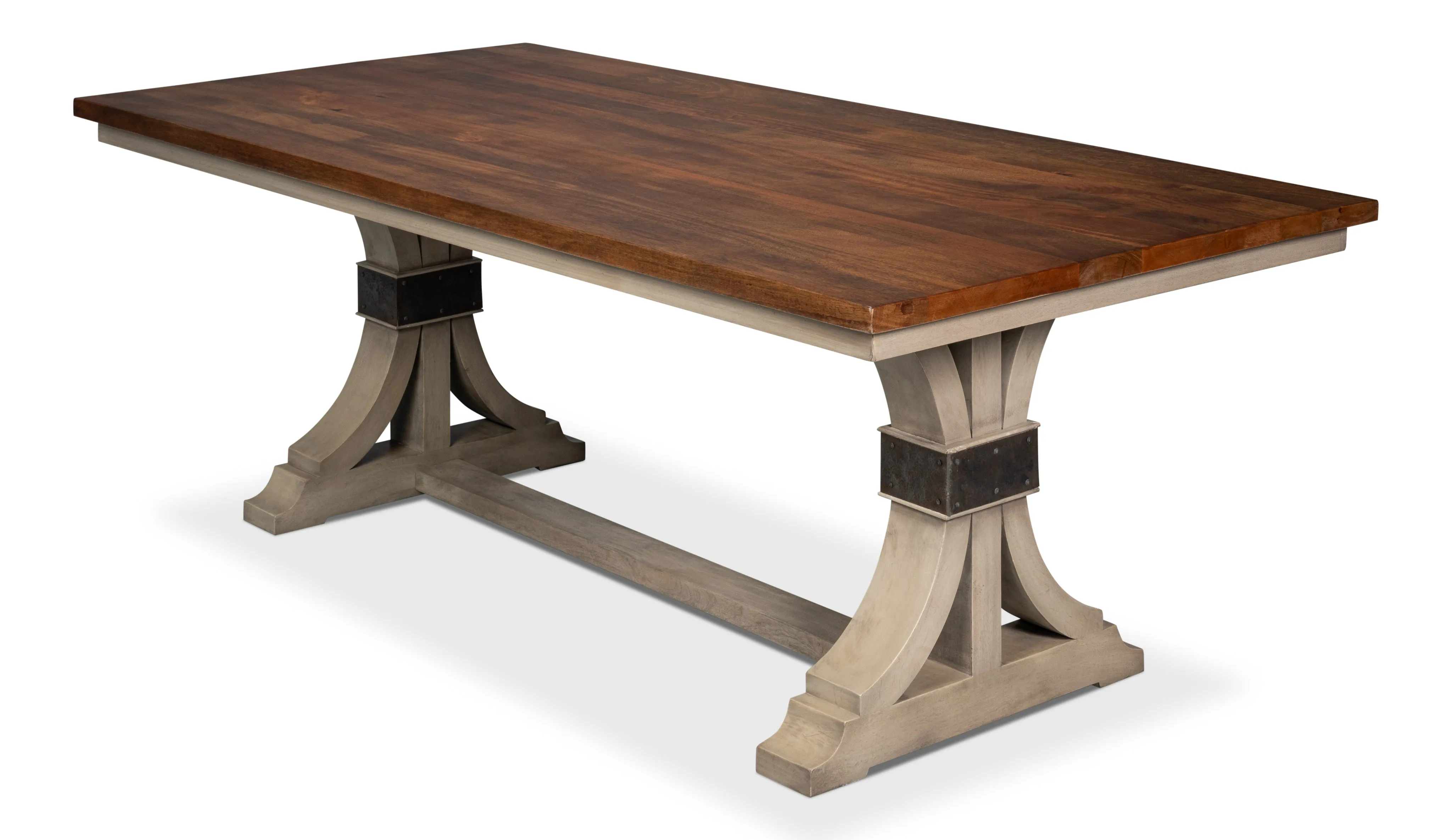 Sarreid - Dover Dining Table - Grey - Traditional