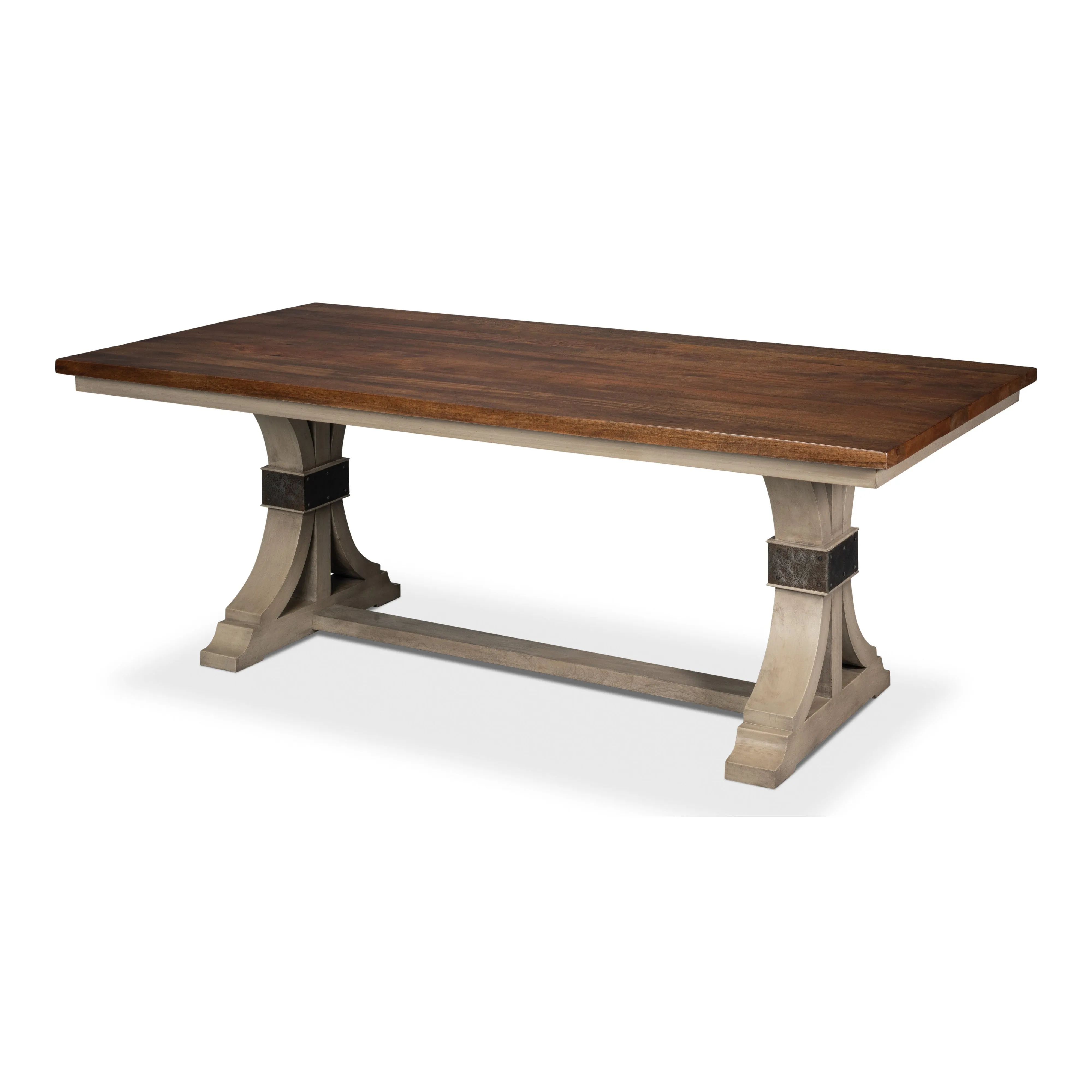 Sarreid - Dover Dining Table - Grey - Traditional