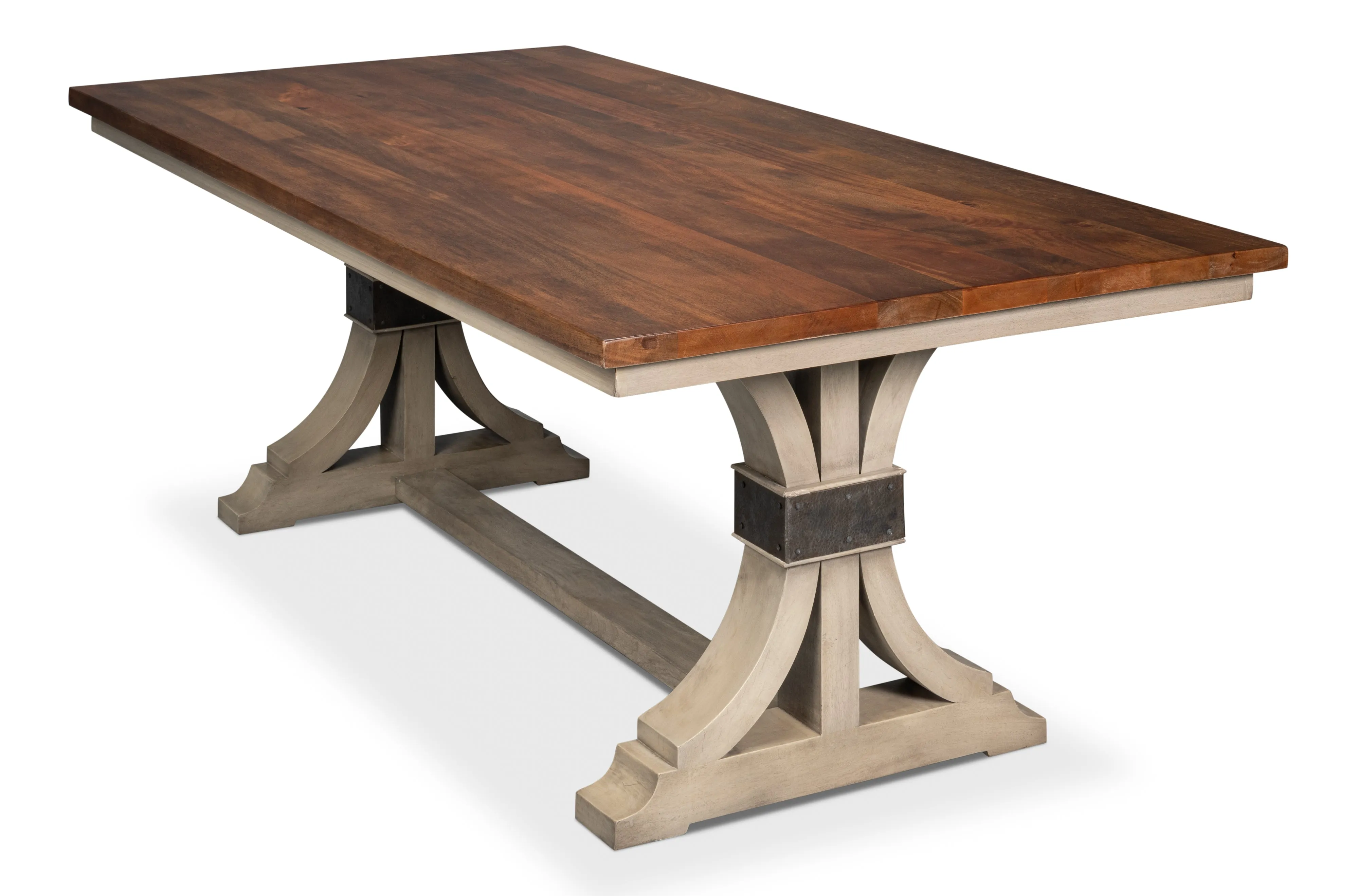 Sarreid - Dover Dining Table - Grey - Traditional