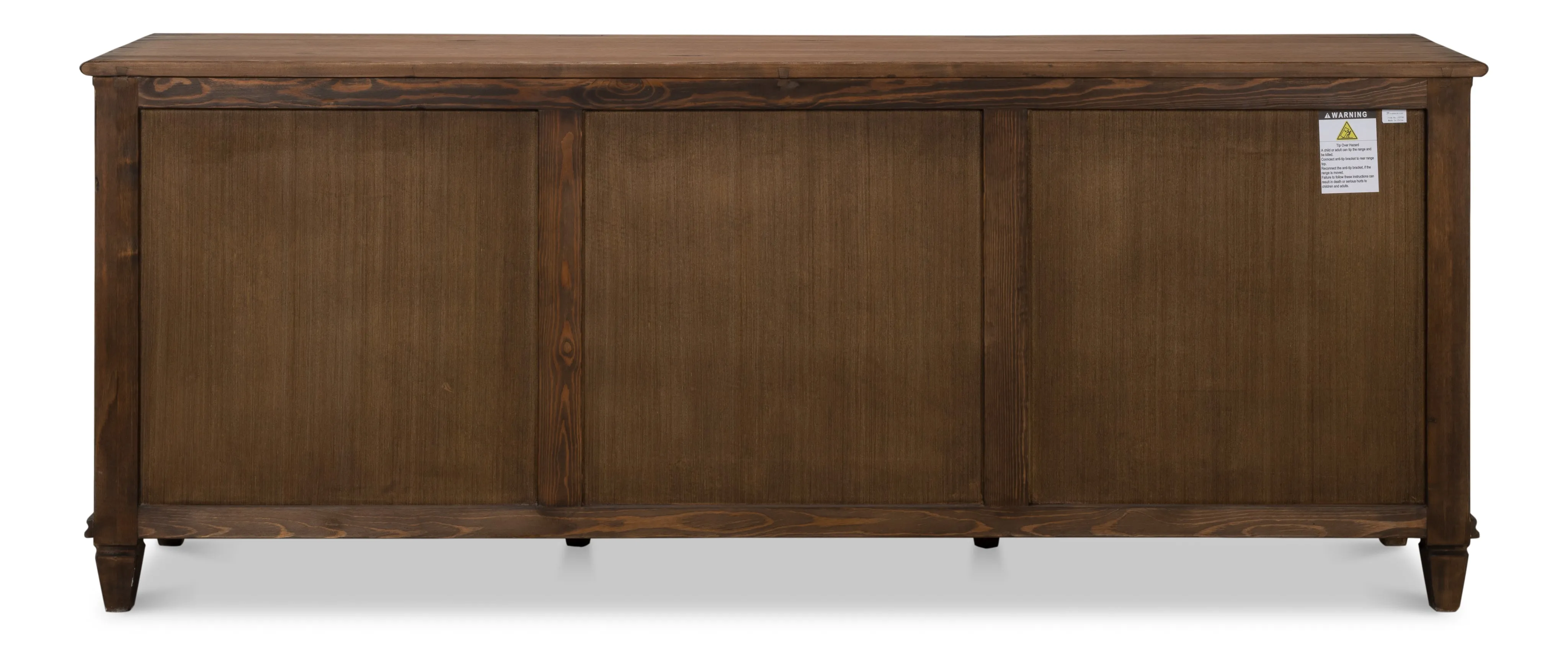 Sarreid - French Country Sideboard  Old Pine Stain - Tan - Traditional