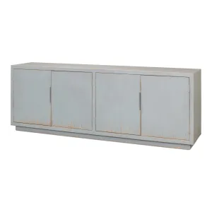 Sarreid - Maldives 4 Door Sideboard  Eros Blue - Blue - Traditional