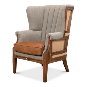 Sarreid - Marburg Chair - Grey - Country