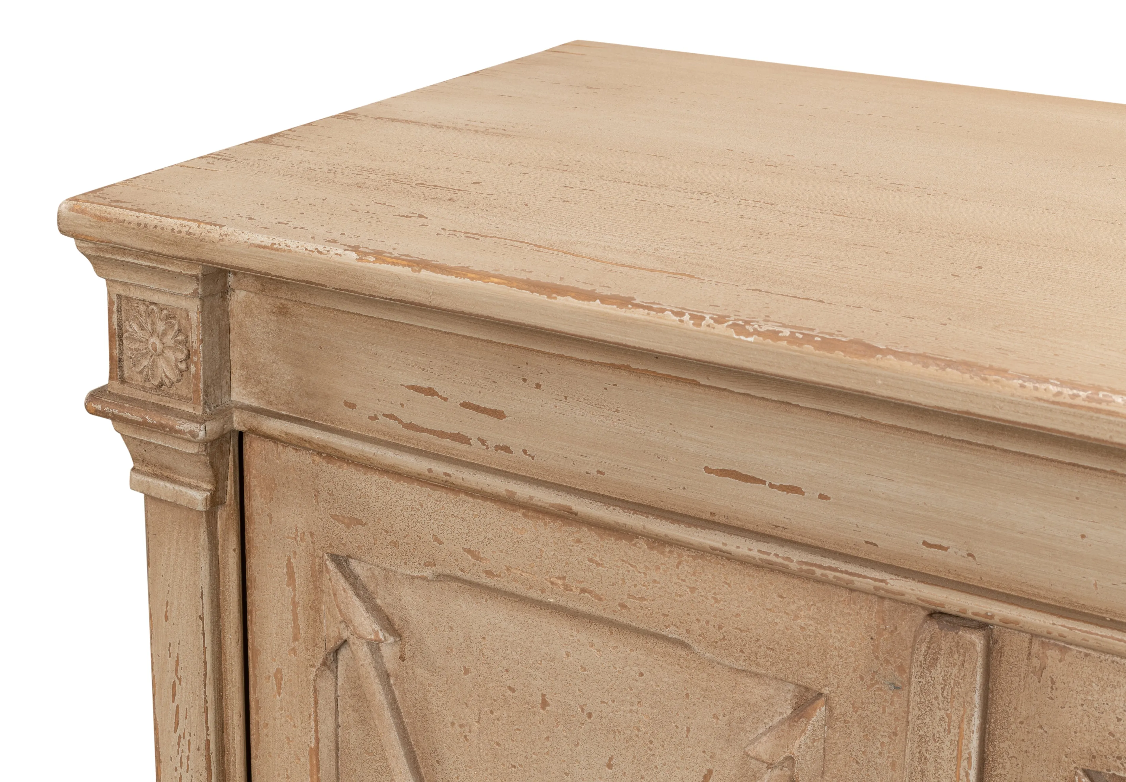 Sarreid - Marksman Sideboard  Dark Beige - Beige - Traditional