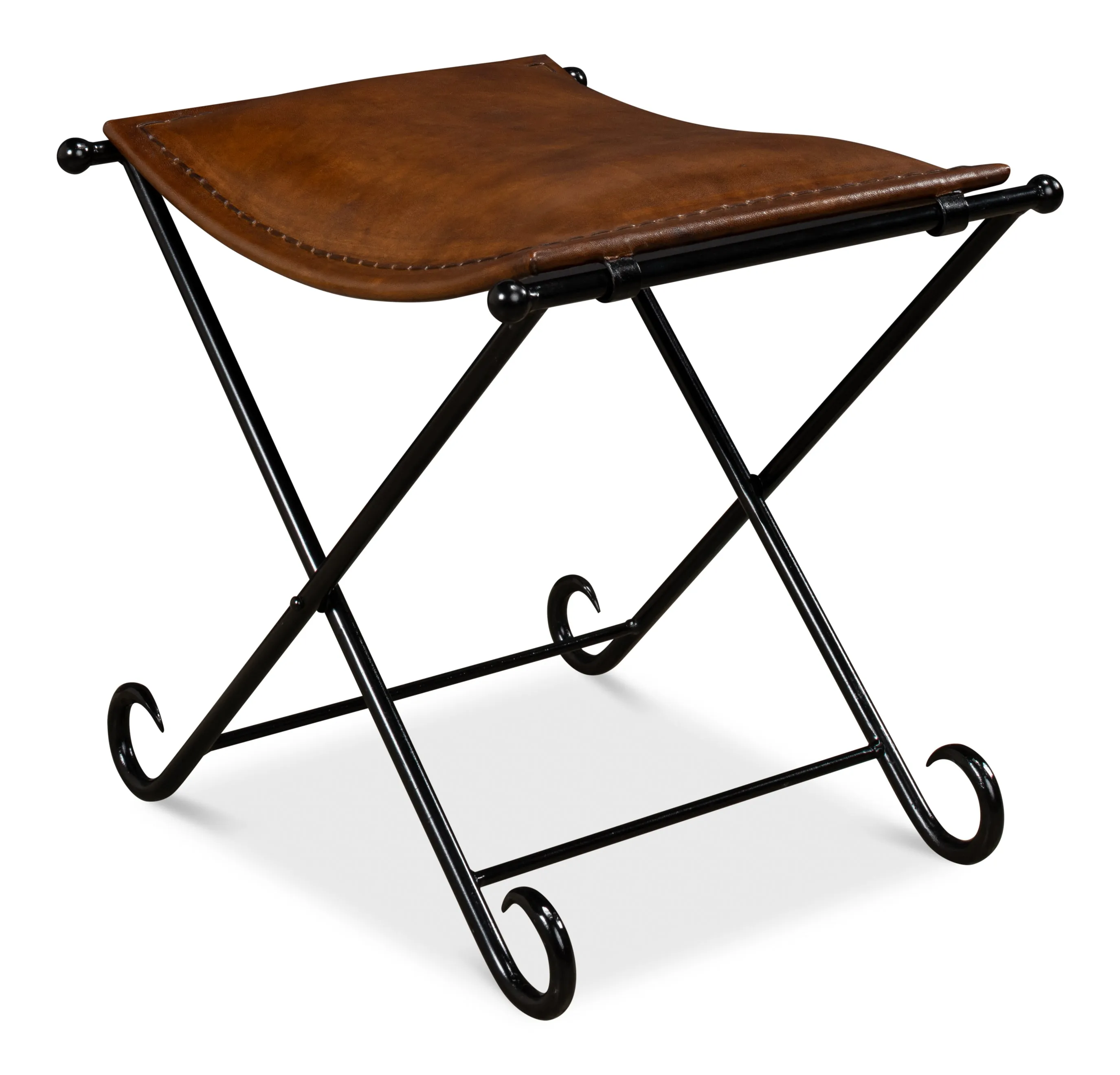 Sarreid - Mozambique Field Chair - Brown - Traditional