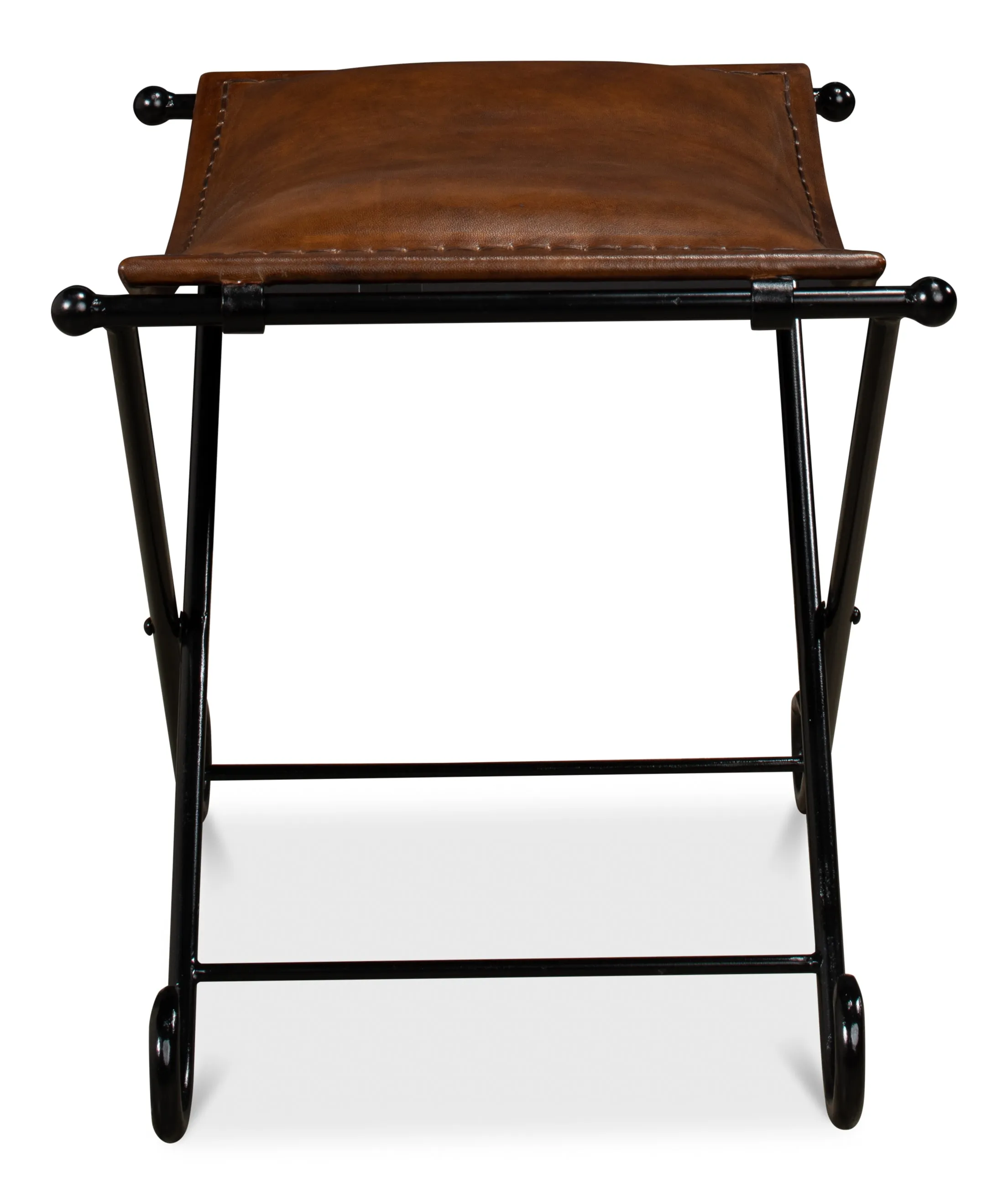 Sarreid - Mozambique Field Chair - Brown - Traditional