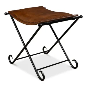 Sarreid - Mozambique Field Chair - Brown - Traditional