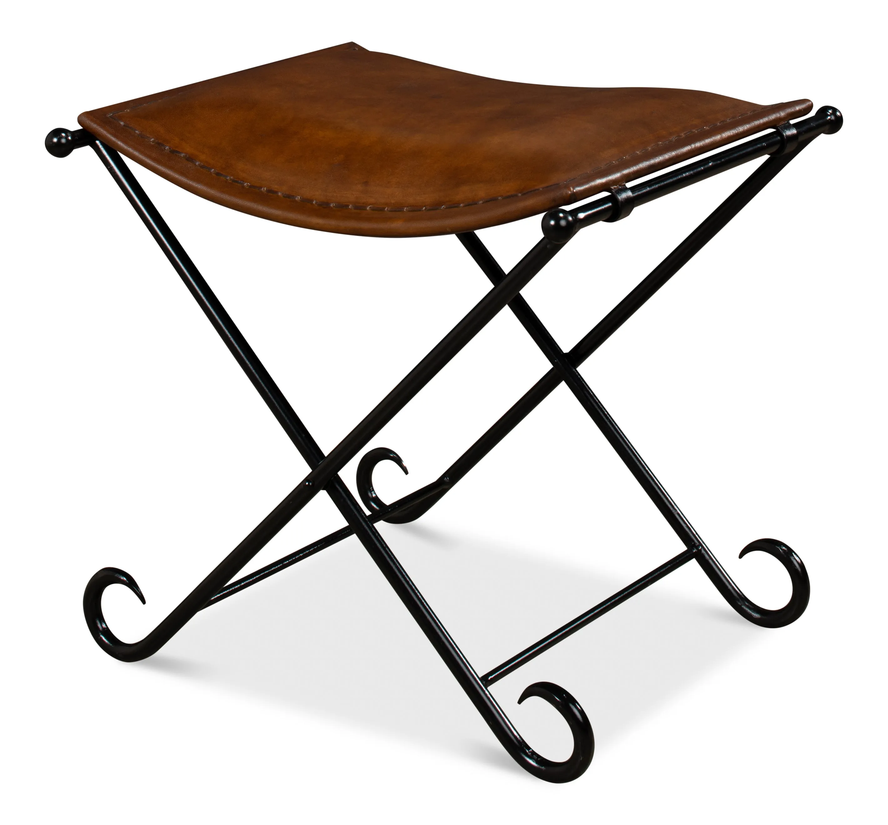 Sarreid - Mozambique Field Chair - Brown - Traditional