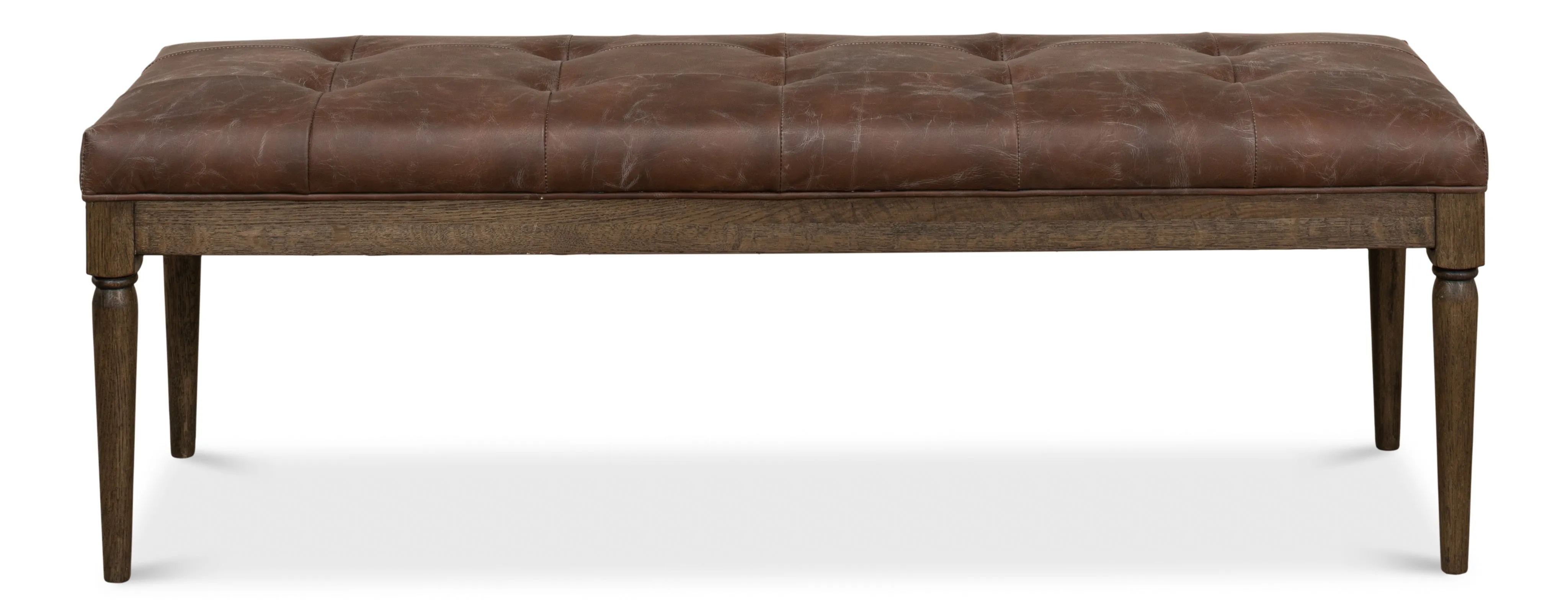 Sarreid - Newton Bench - Brown - Traditional