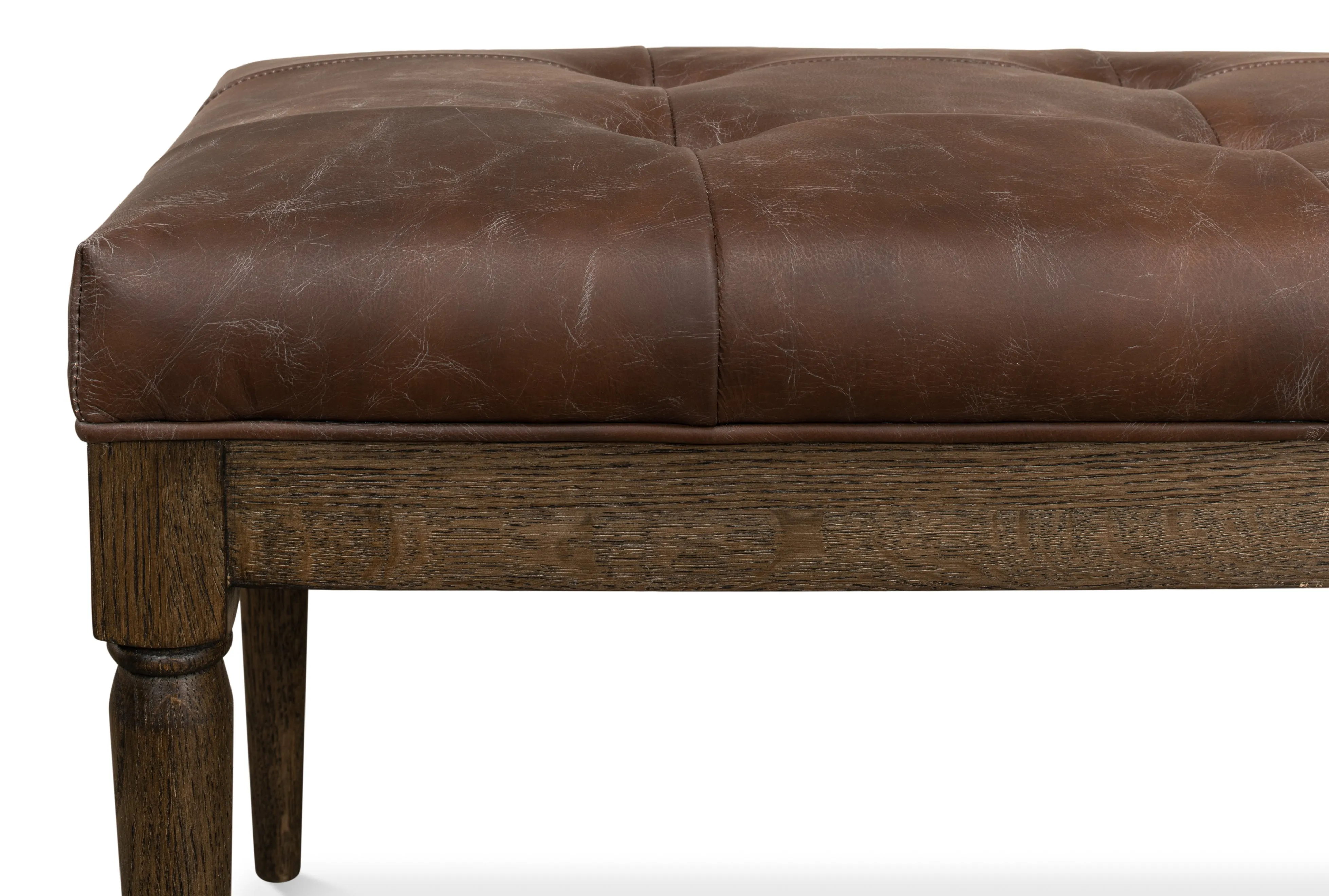 Sarreid - Newton Bench - Brown - Traditional