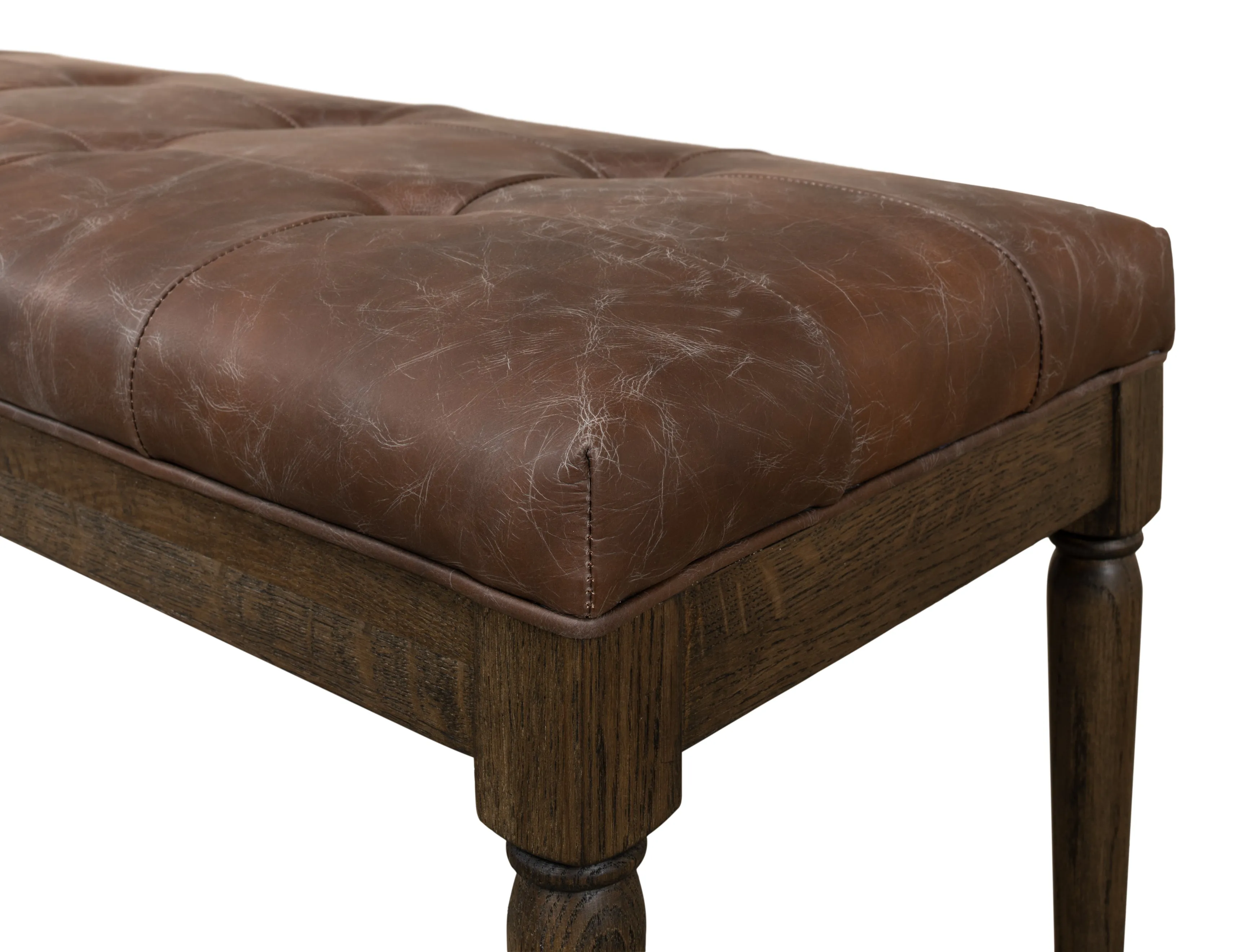 Sarreid - Newton Bench - Brown - Traditional