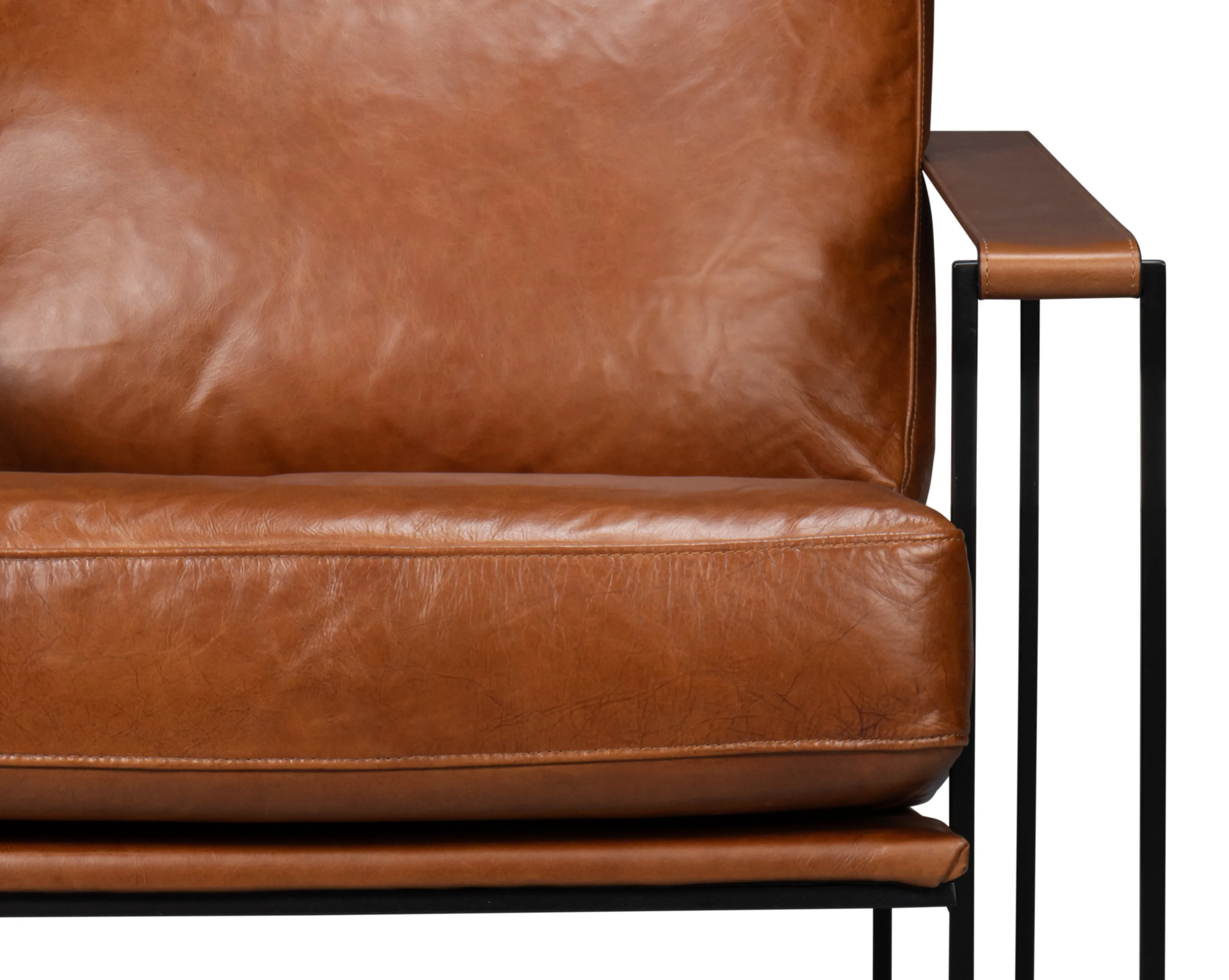 Sarreid - Oryan Chair  Havana Brown - Brown - Contemporary