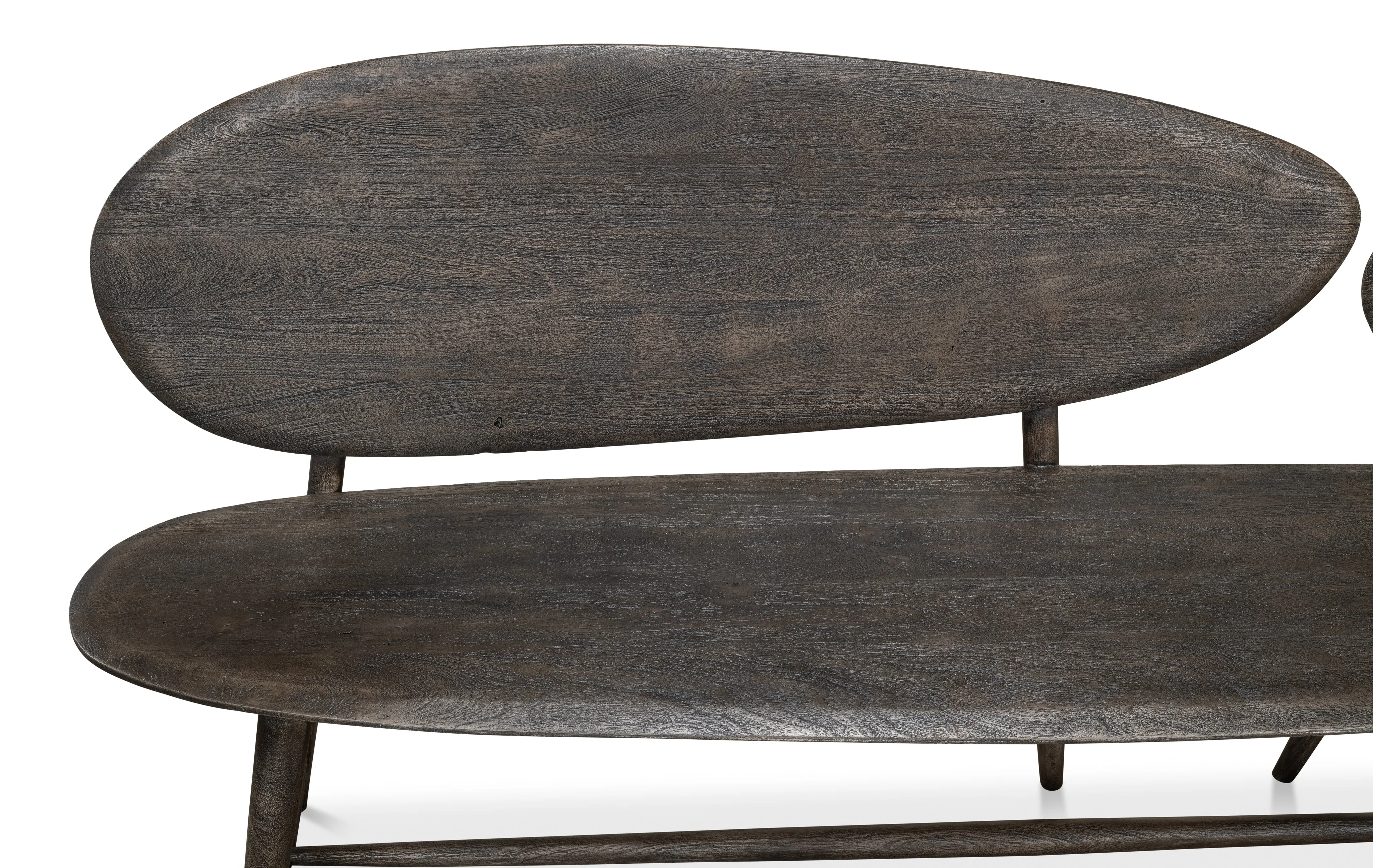 Sarreid - Pebble Bench - Grey - Contemporary