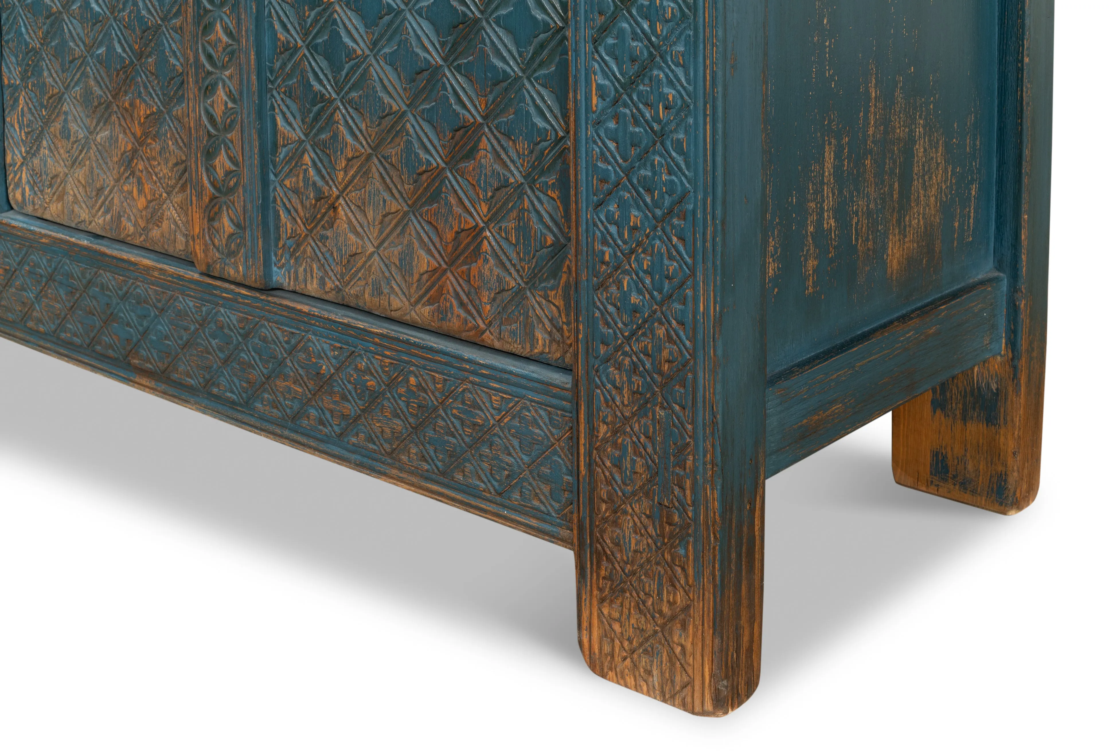 Sarreid - Persian Blue Sideboard - Blue - Vintage