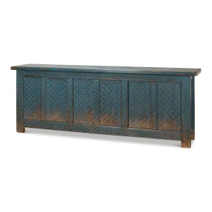 Sarreid - Persian Blue Sideboard - Blue - Vintage