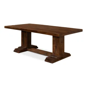 Sarreid - Raphael Dining Table - Brown - Rustic