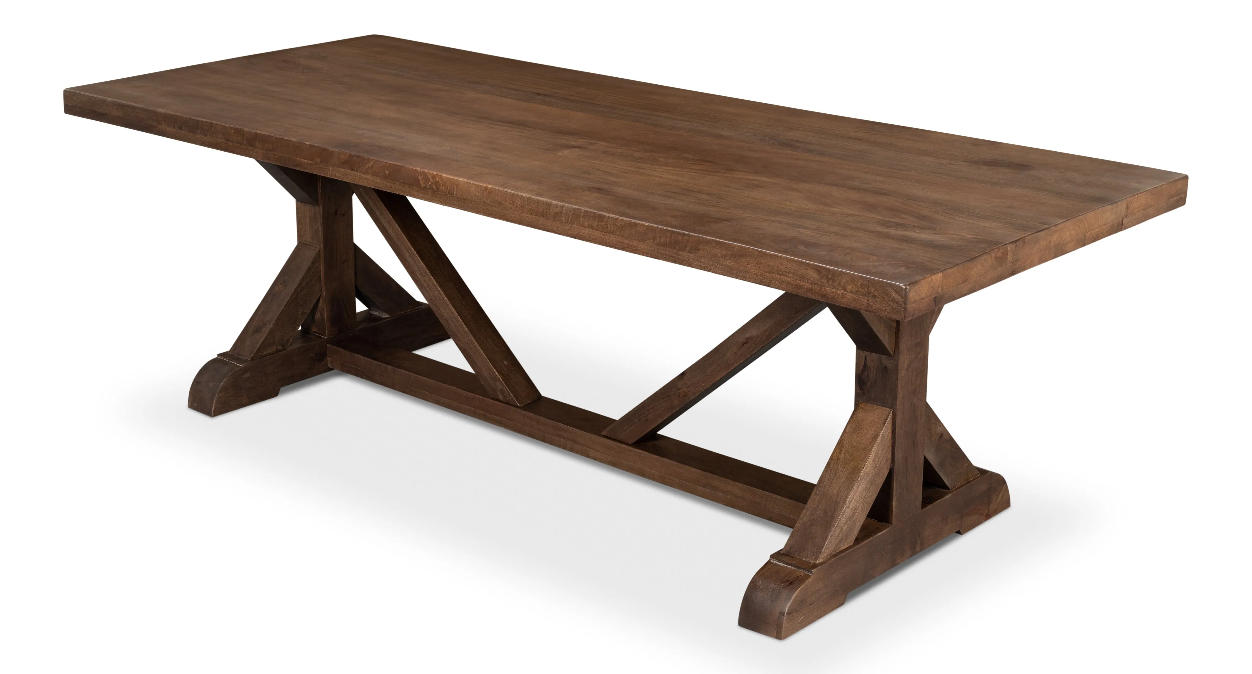 Sarreid - Silas Dining Table - Brown - Farmhouse