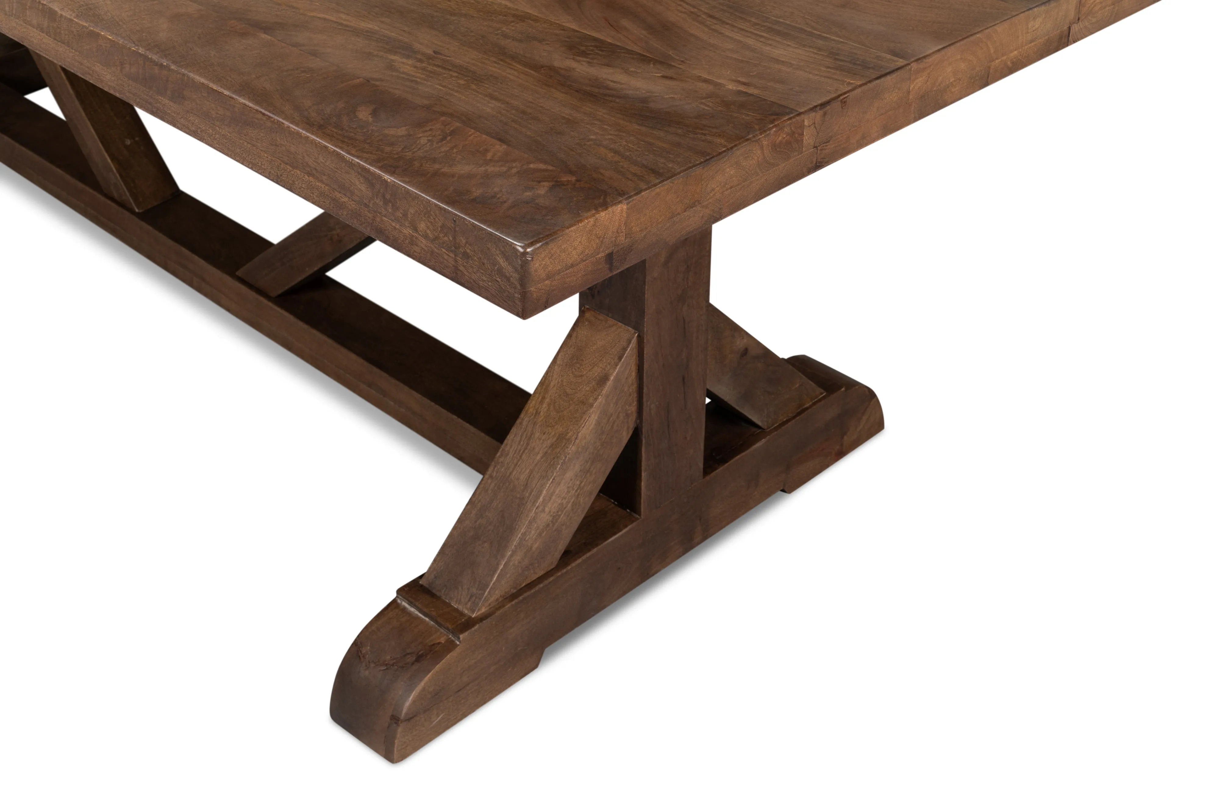 Sarreid - Silas Dining Table - Brown - Farmhouse