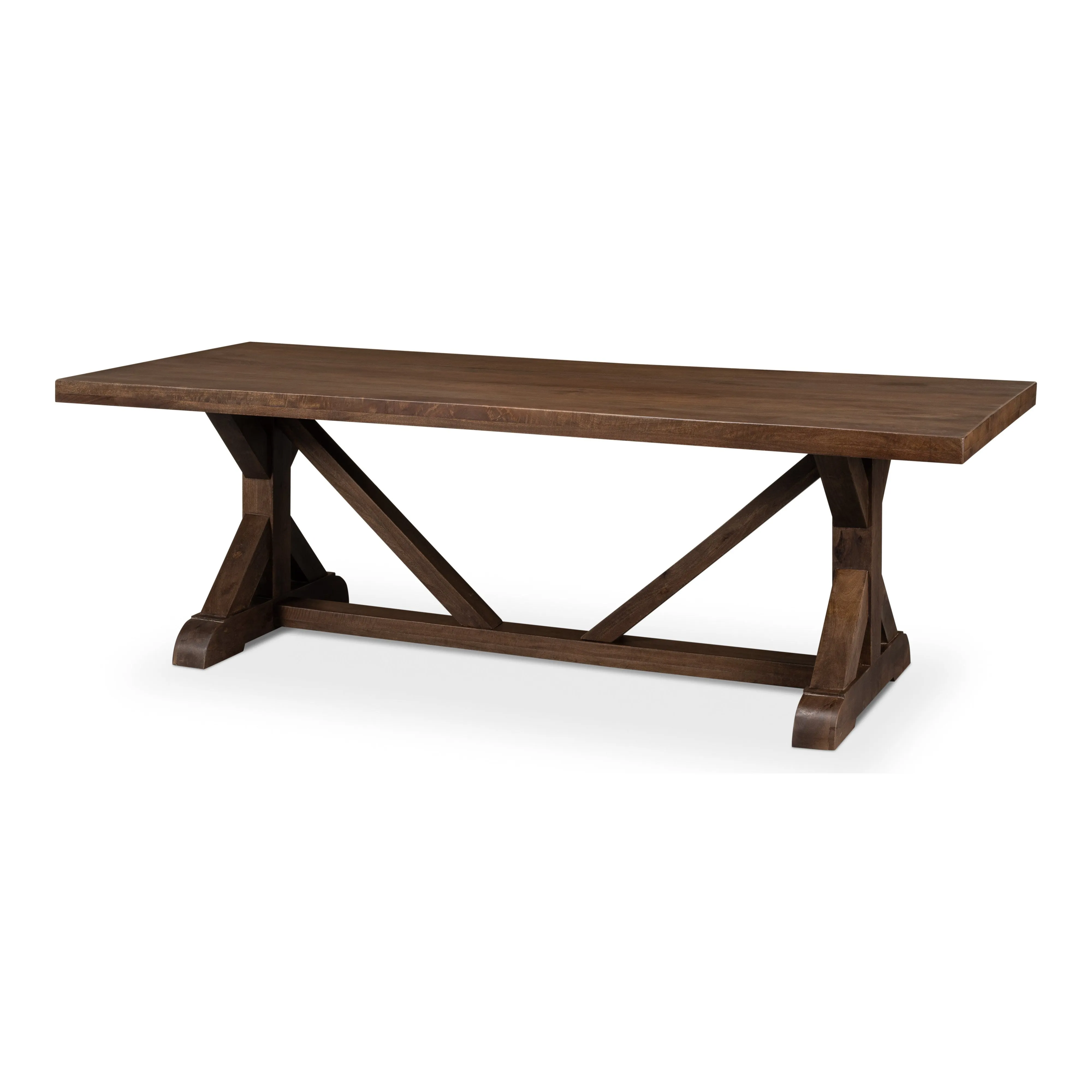 Sarreid - Silas Dining Table - Brown - Farmhouse