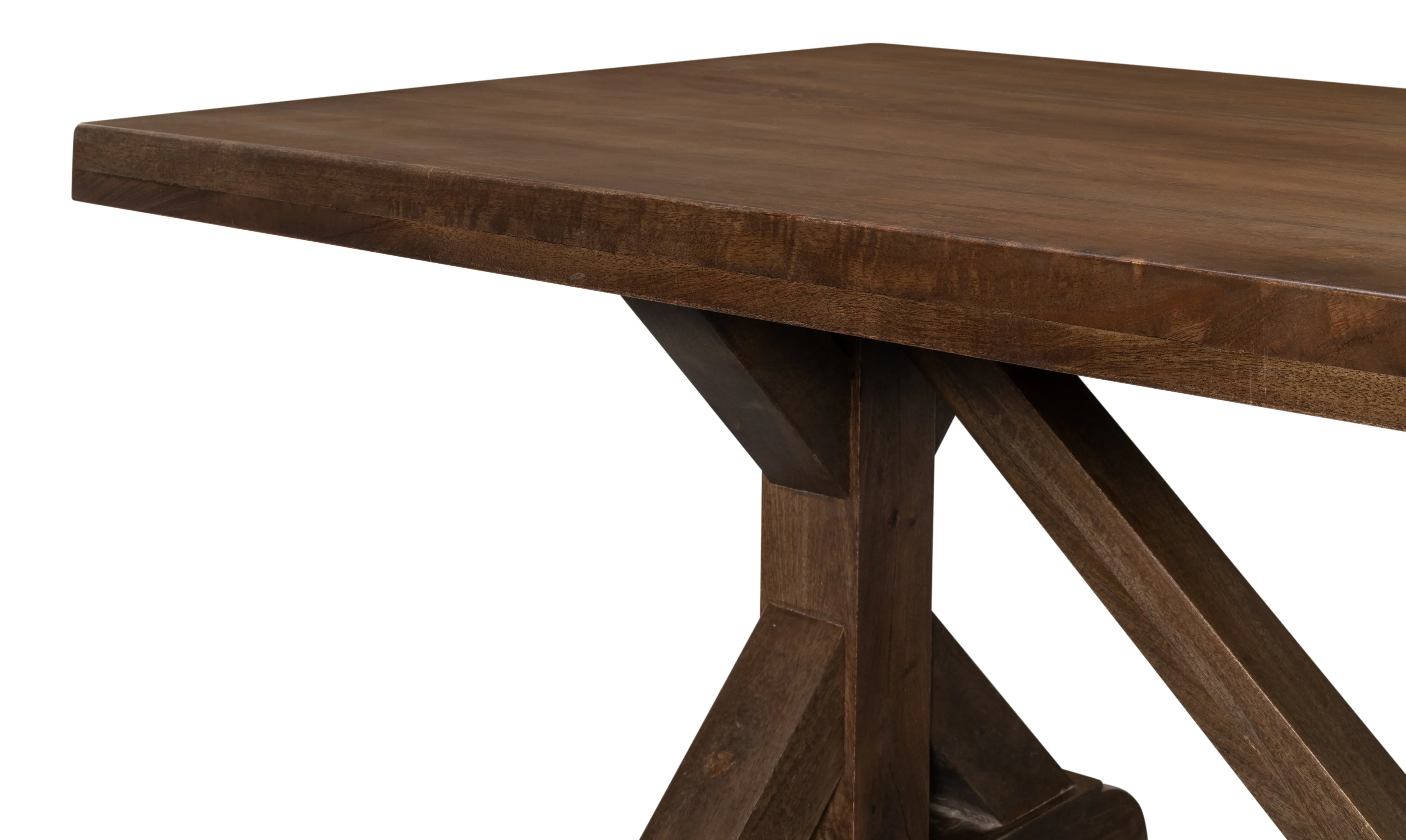 Sarreid - Silas Dining Table - Brown - Farmhouse