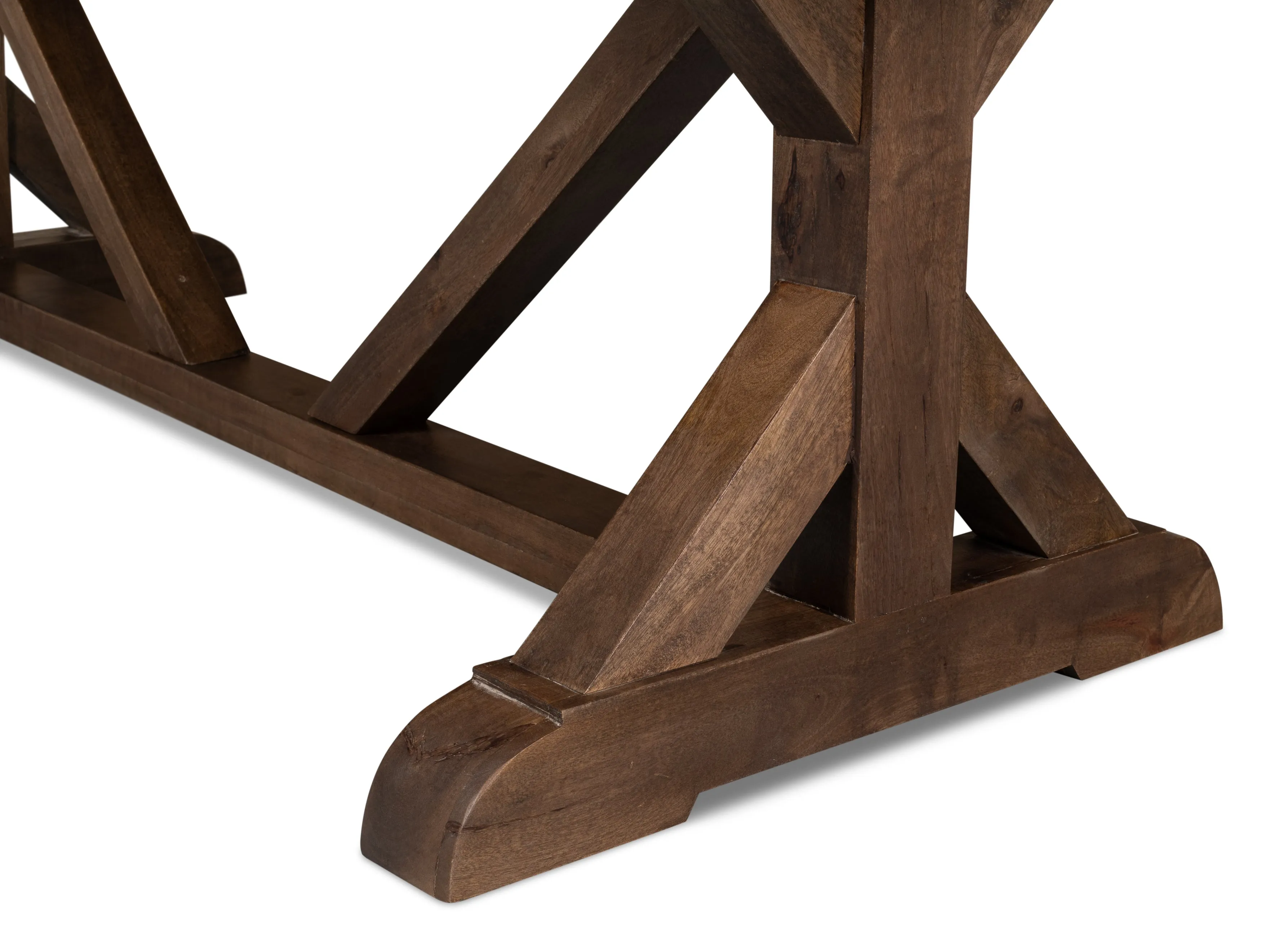 Sarreid - Silas Dining Table - Brown - Farmhouse