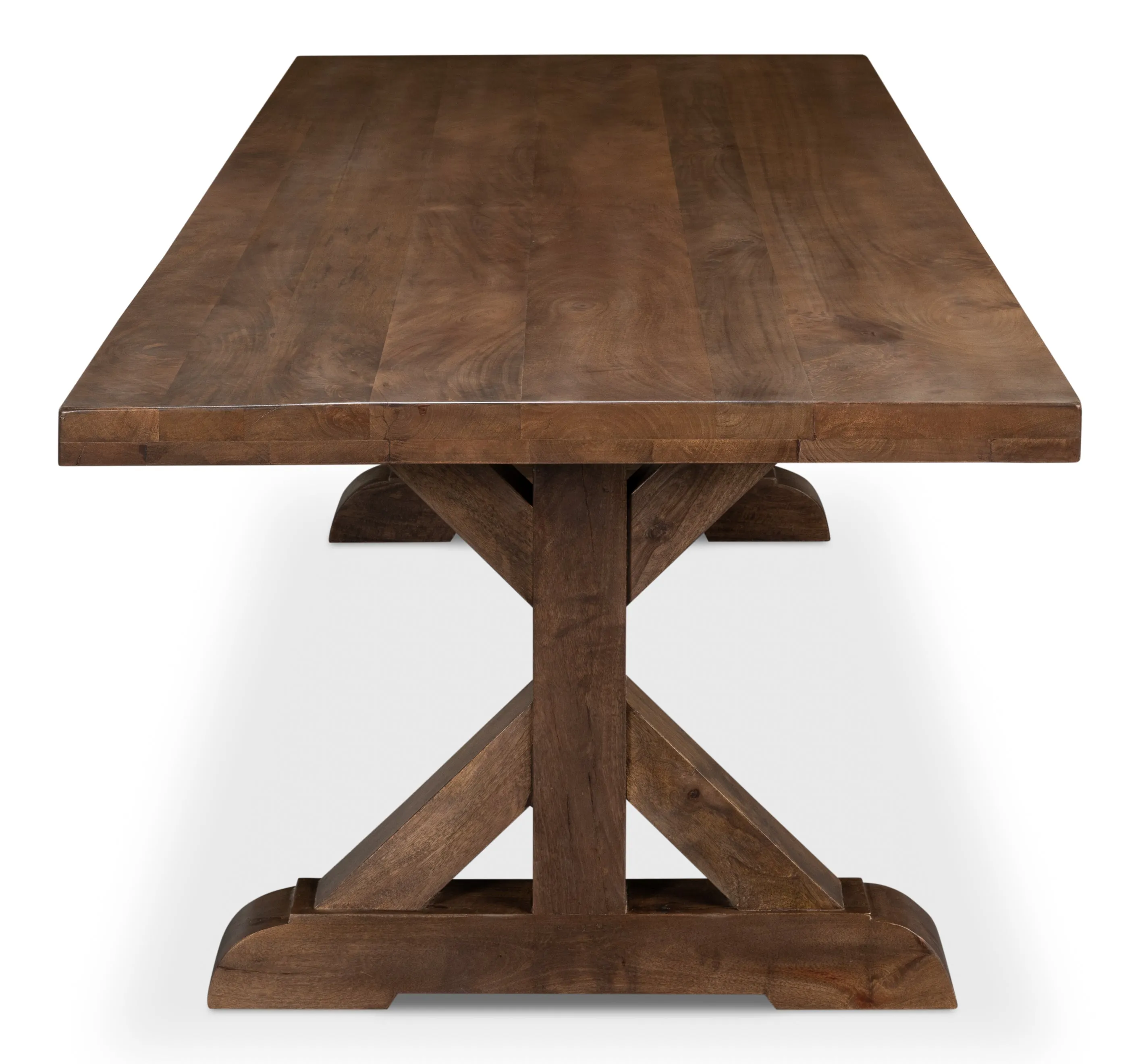 Sarreid - Silas Dining Table - Brown - Farmhouse