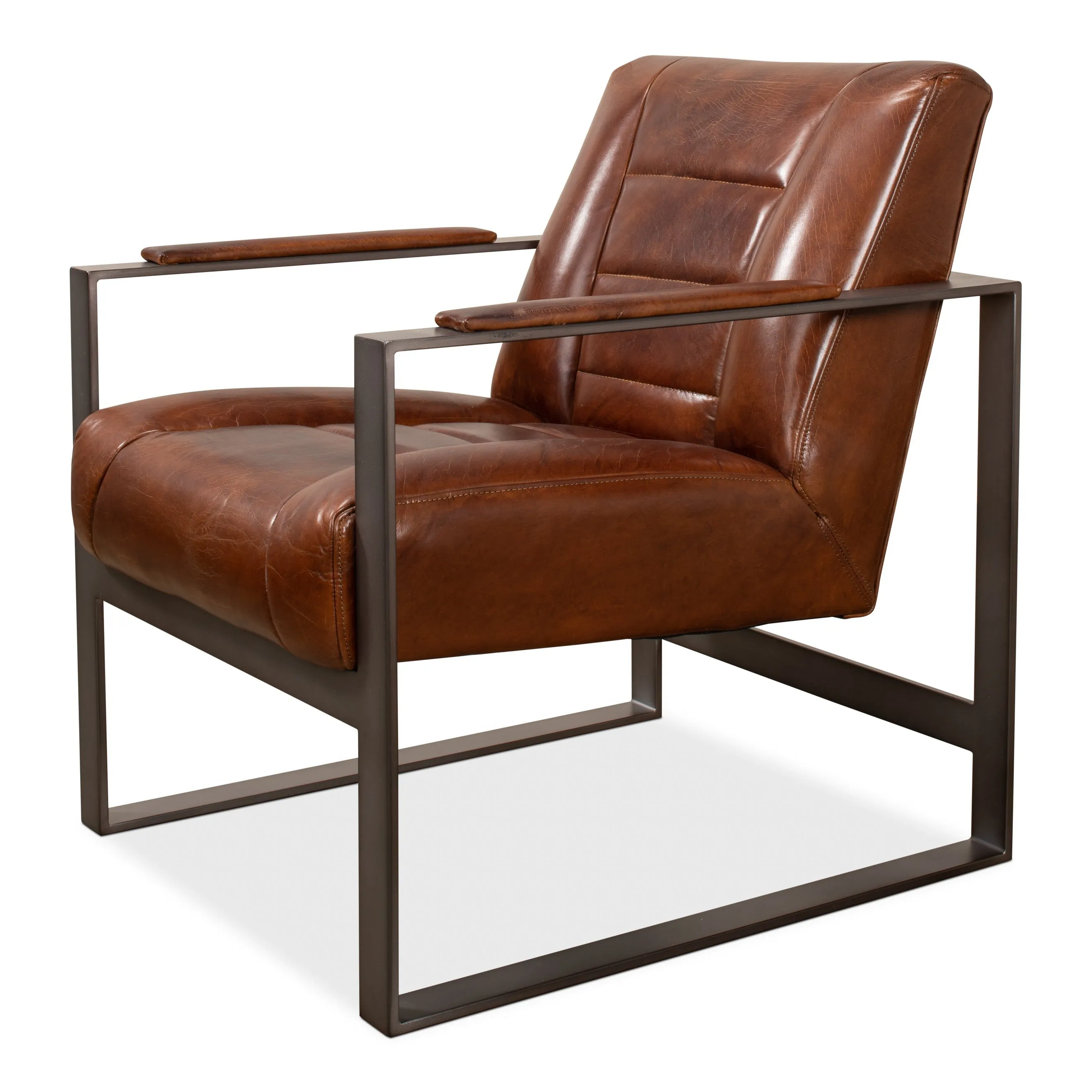 Sarreid - Stuttgart Chair - Brown - Contemporary