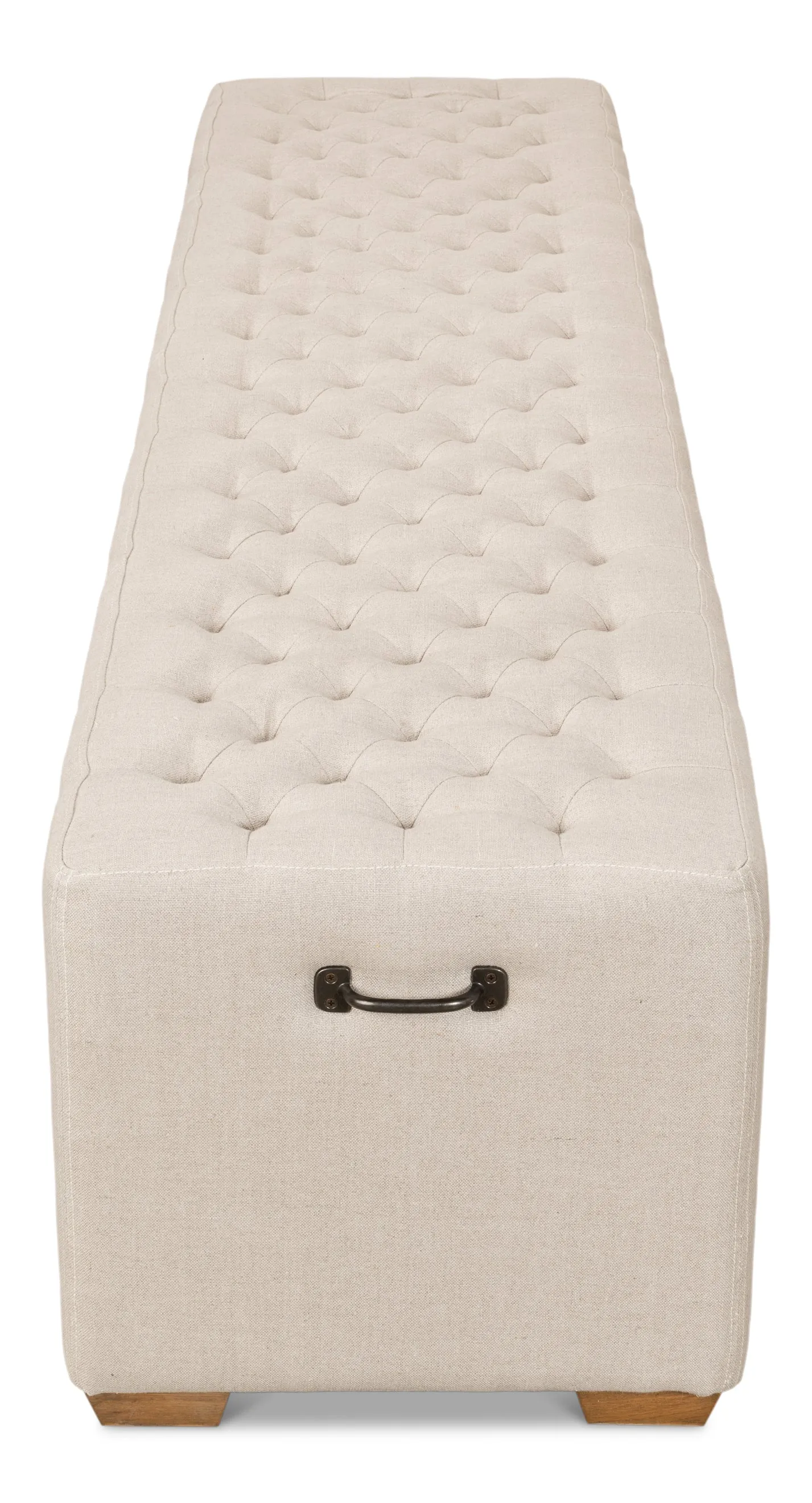 Sarreid - The 6 Foot Bench - Beige - Traditional