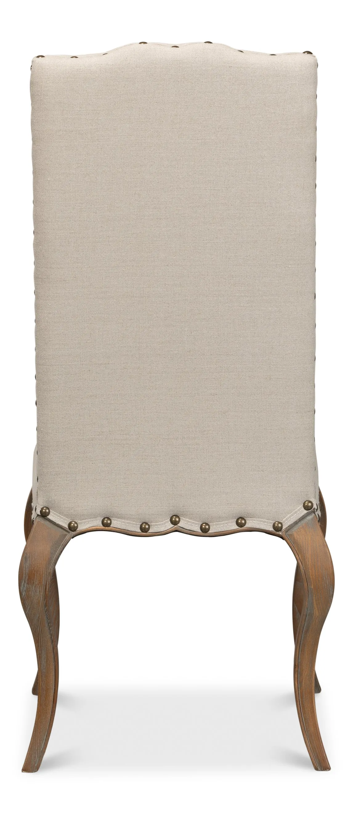 Sarreid - Thorne Side Chair  Beige - Beige - Traditional - set of 2