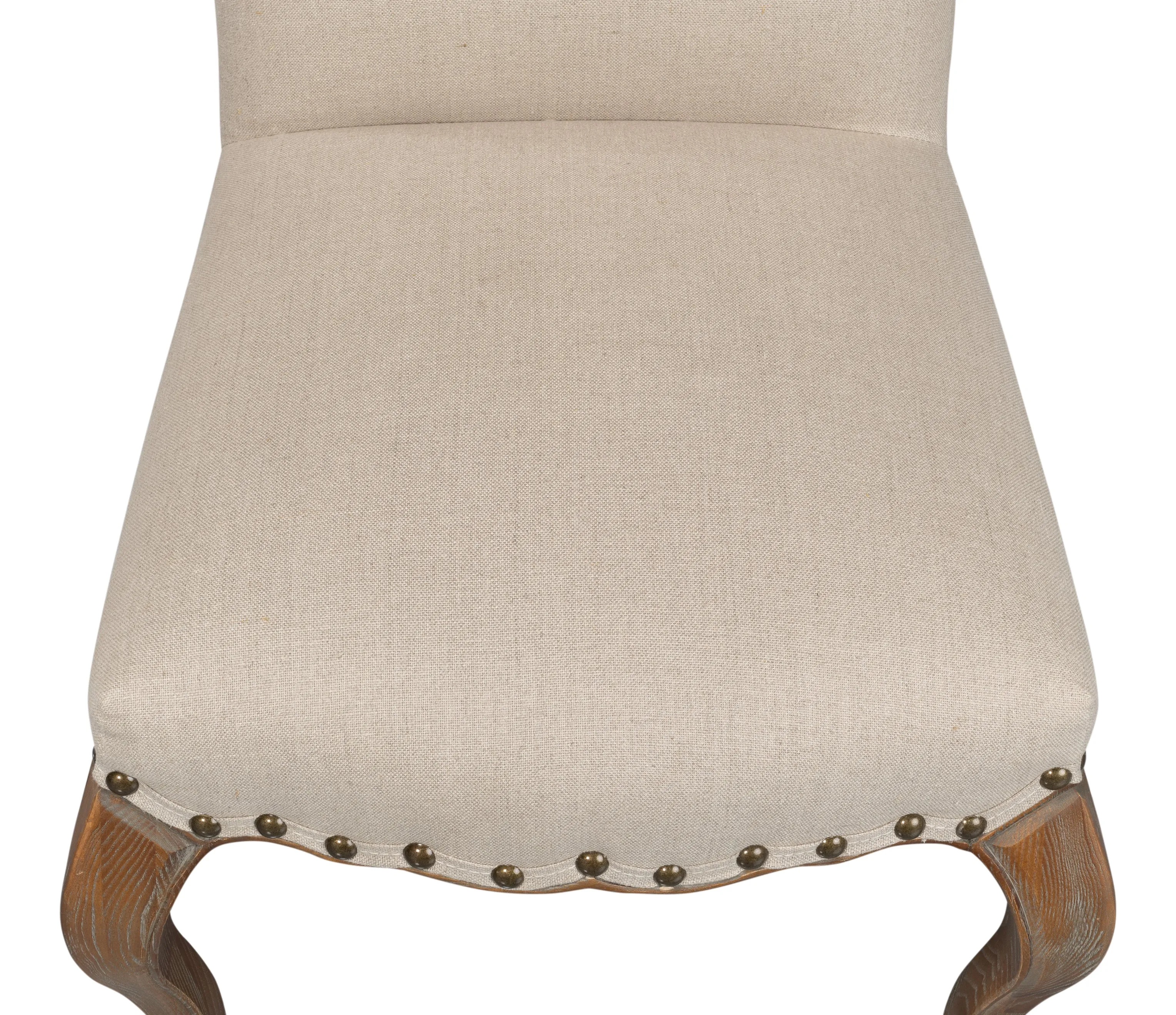 Sarreid - Thorne Side Chair  Beige - Beige - Traditional - set of 2