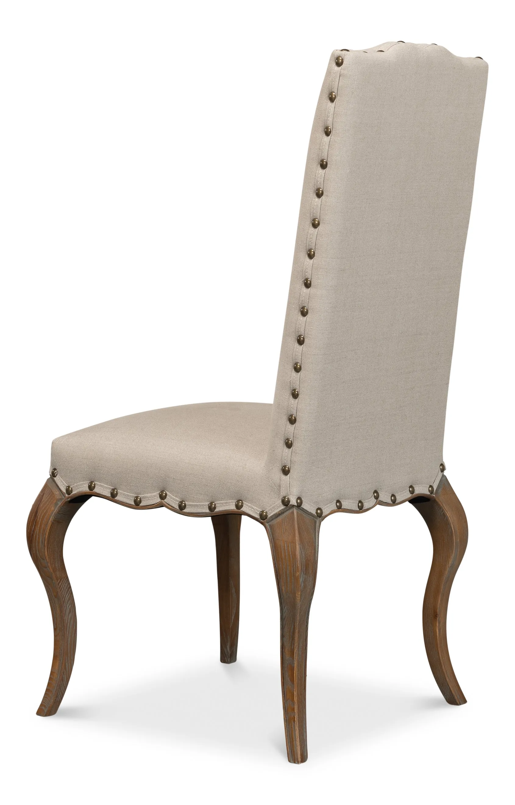 Sarreid - Thorne Side Chair  Beige - Beige - Traditional - set of 2