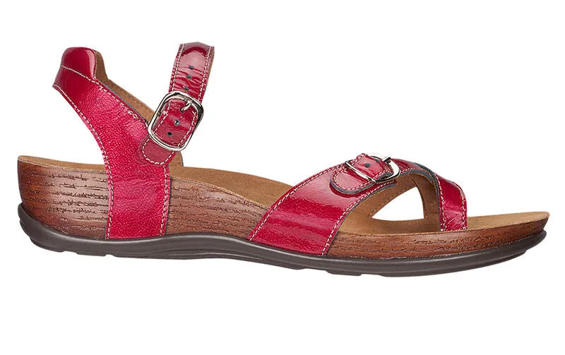 SAS Women's Pampa Sandal LIPSTICK