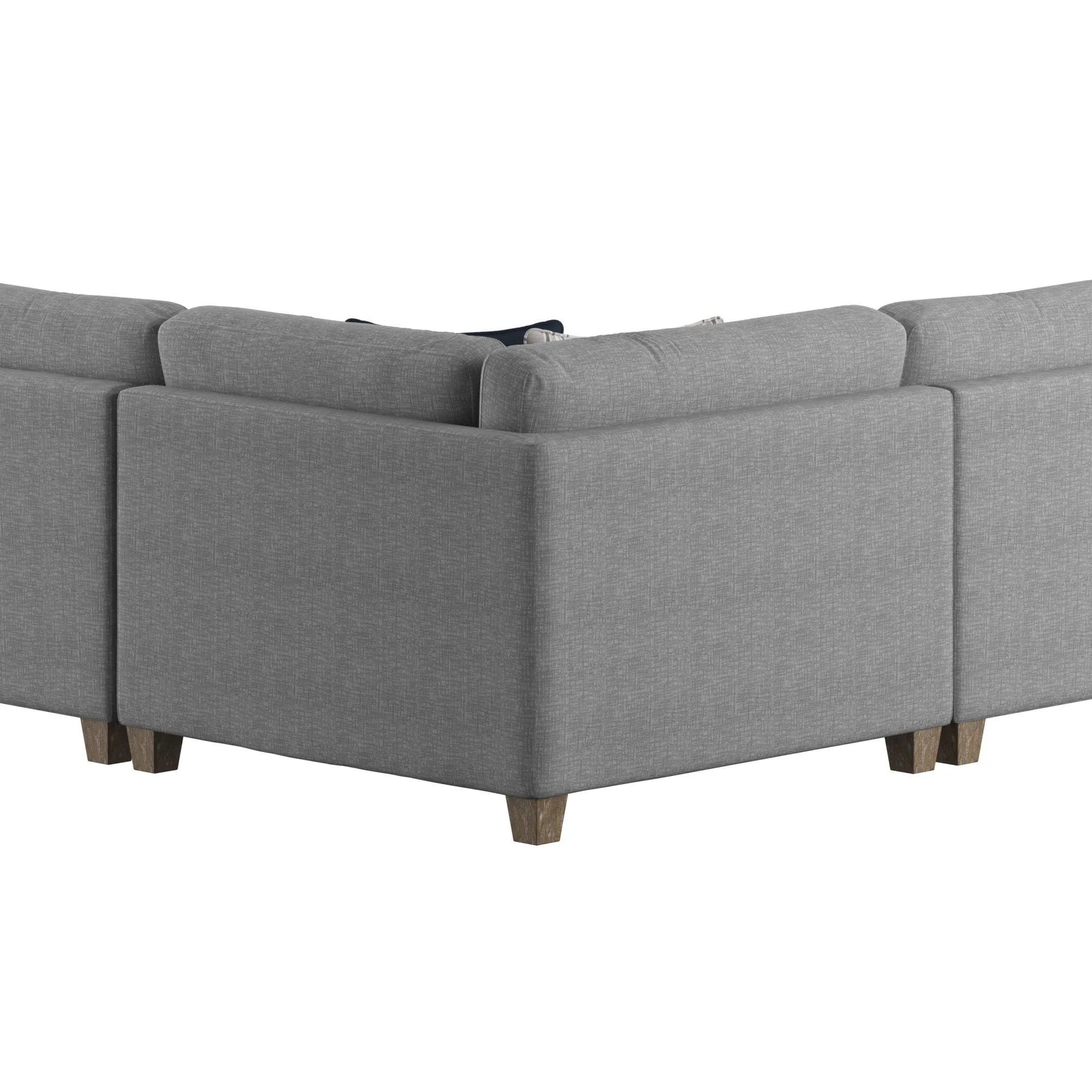 Sasha - Sectional - Stone Gray