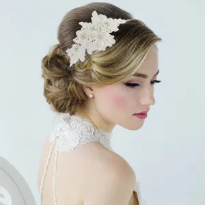 SassB Arlene Lace and Pearl Hair Band Tiara