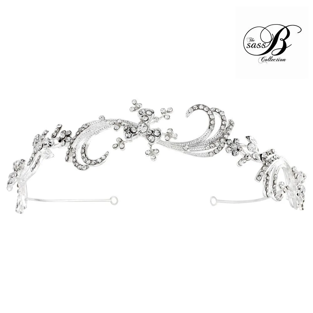 SassB Sienna Crystal Tiara