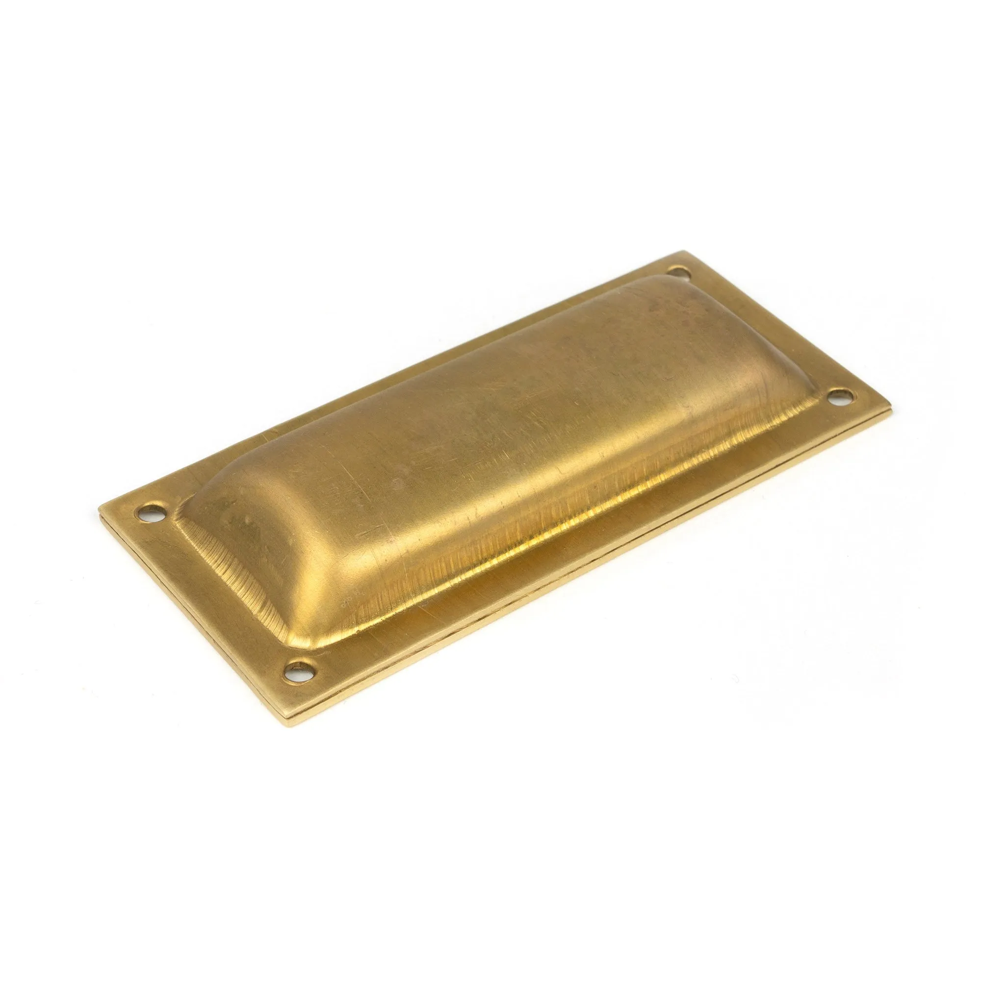 Satin Brass Flush Handle | From The Anvil