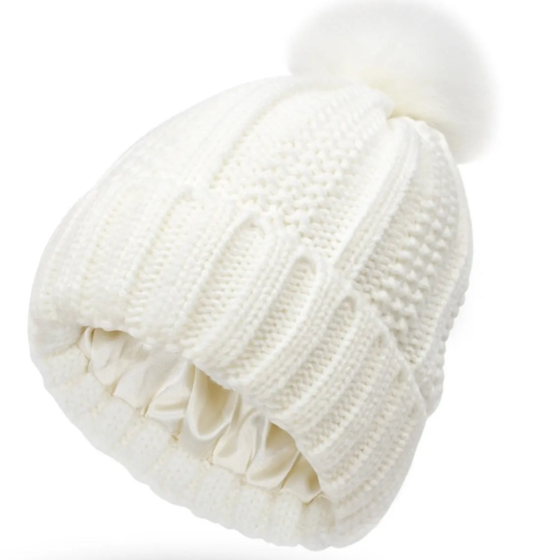 Satin Lined Winter Beanie (more colors)